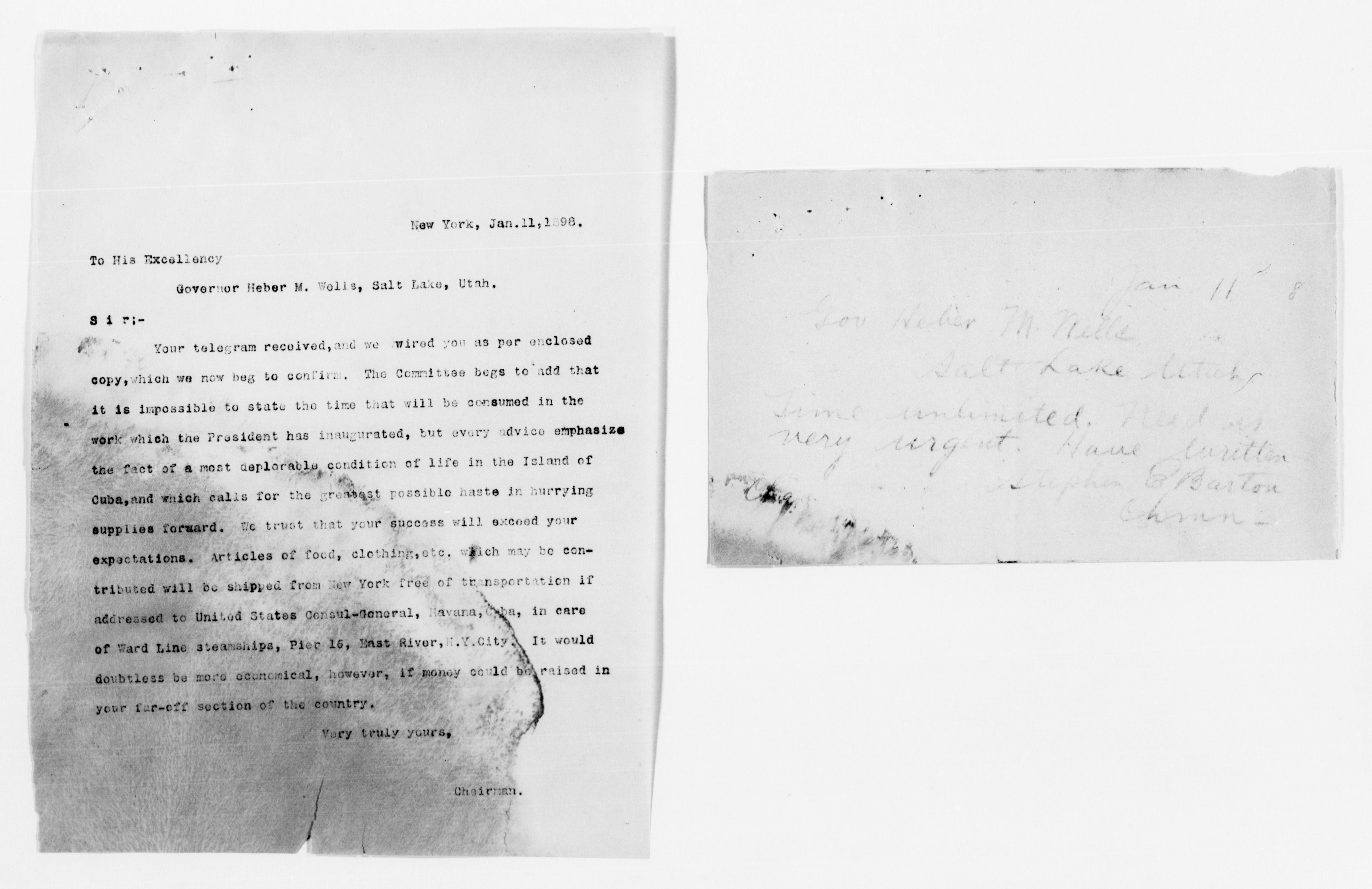 Scanned image of the current content page