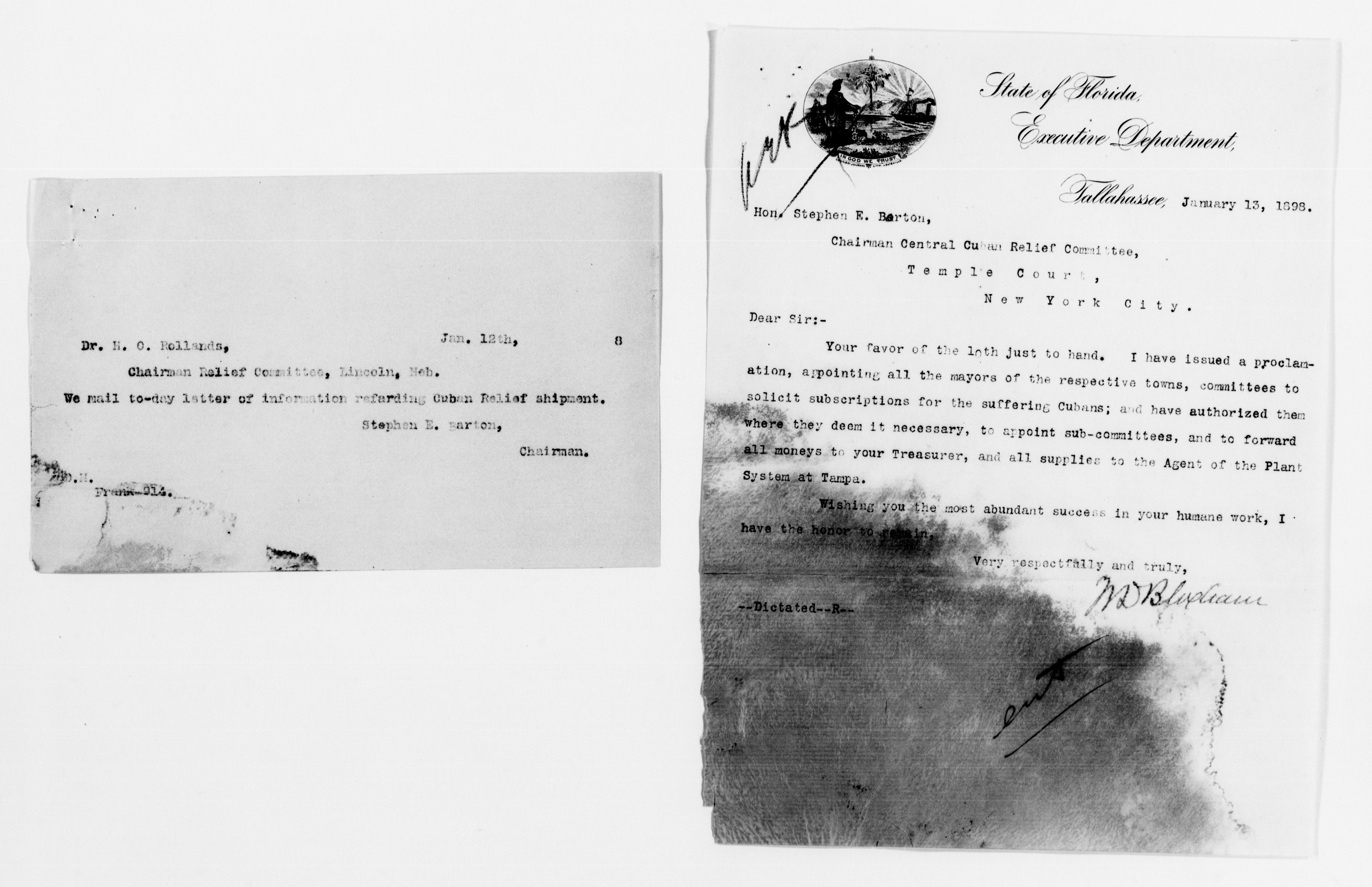 Scanned image of the current content page