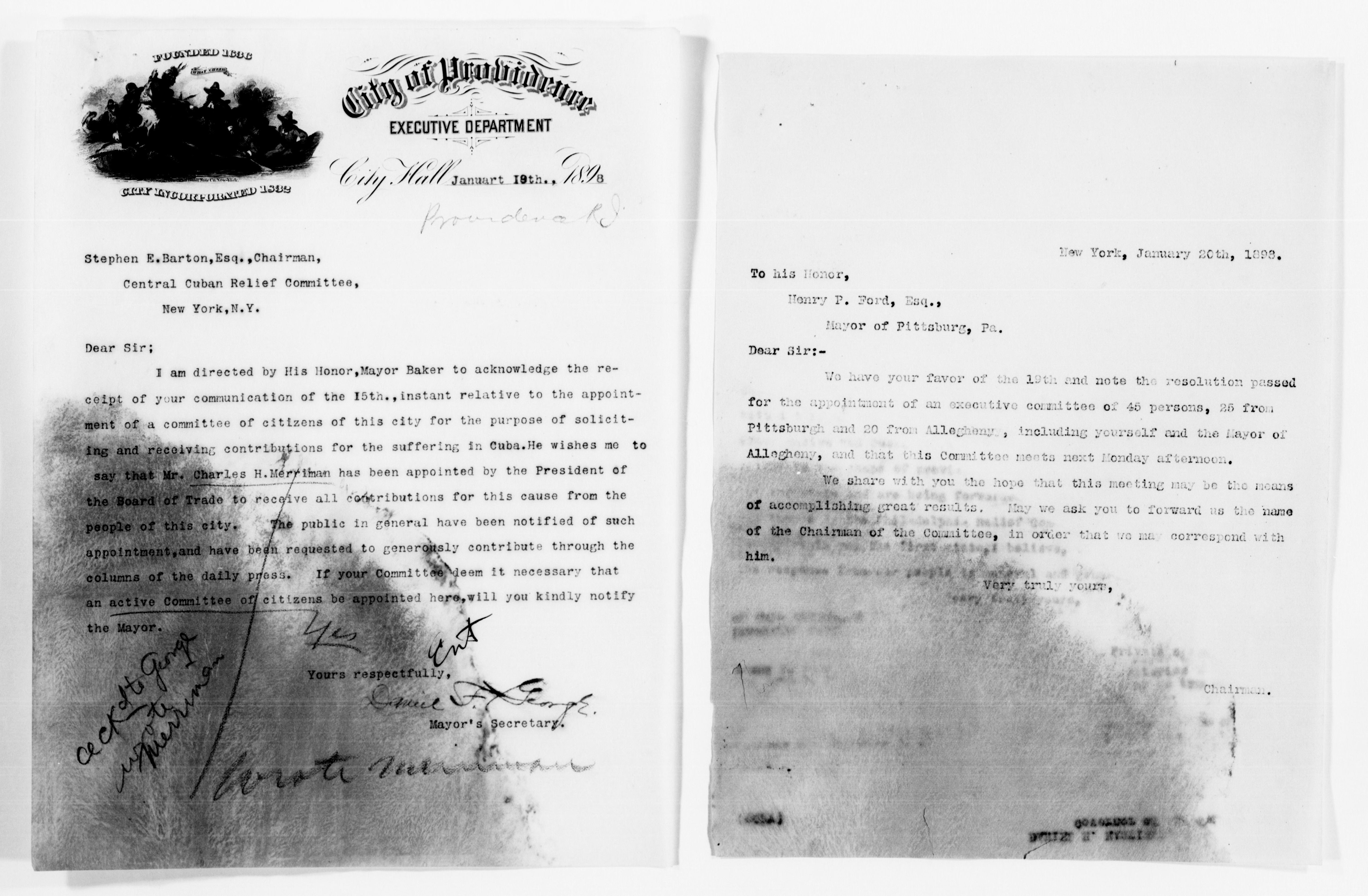 Scanned image of the current content page