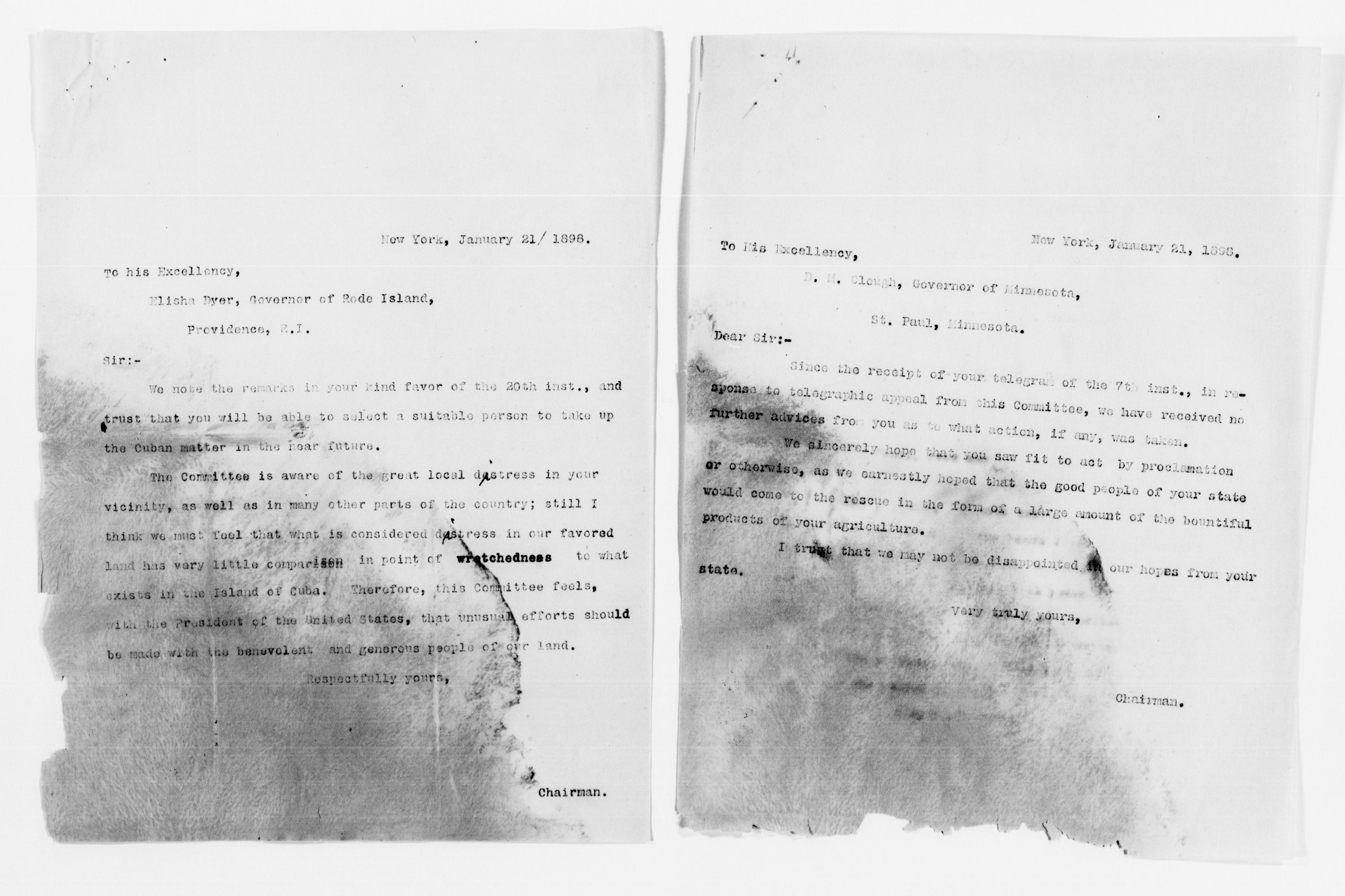 Scanned image of the current content page