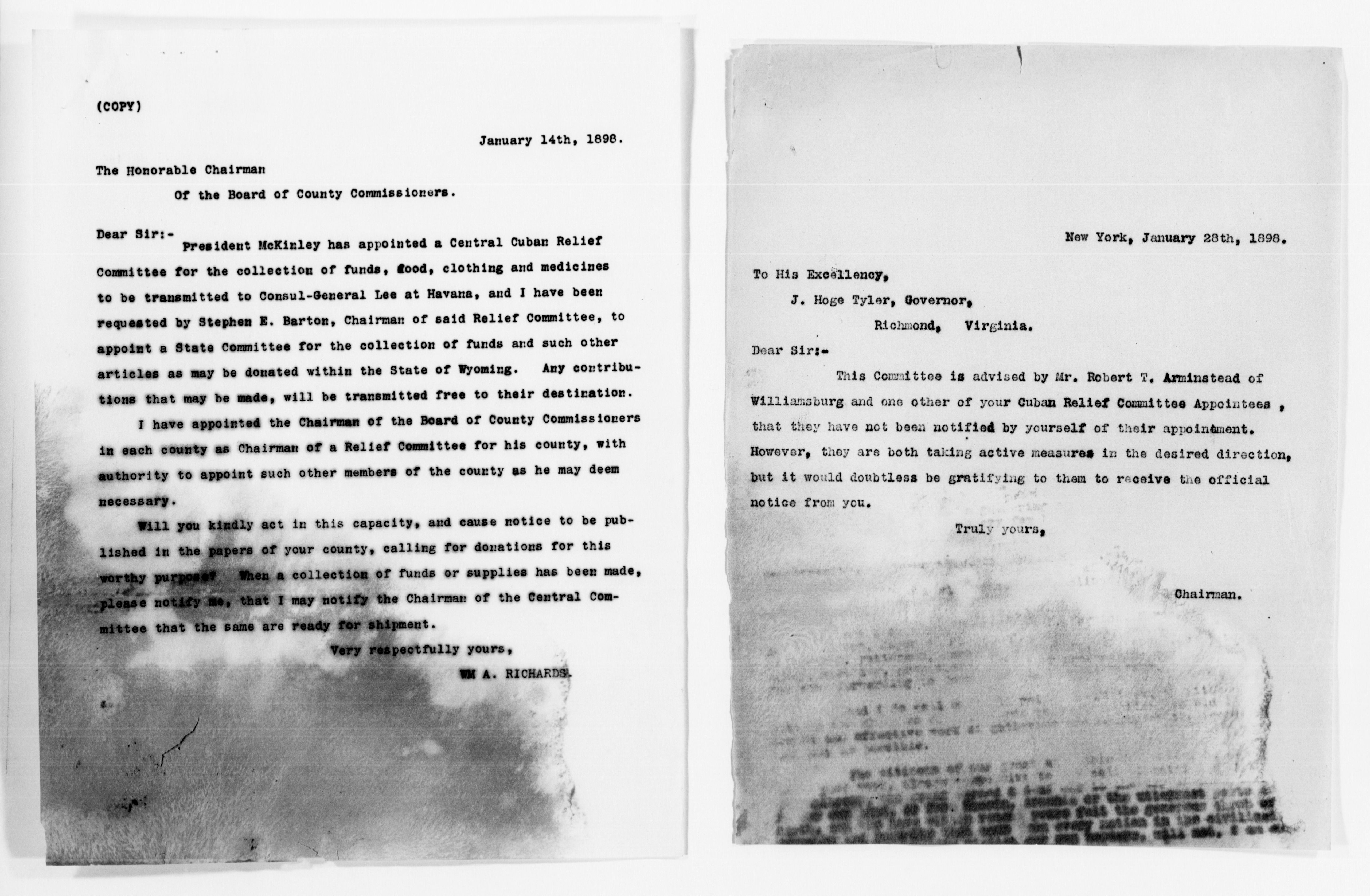 Scanned image of the current content page