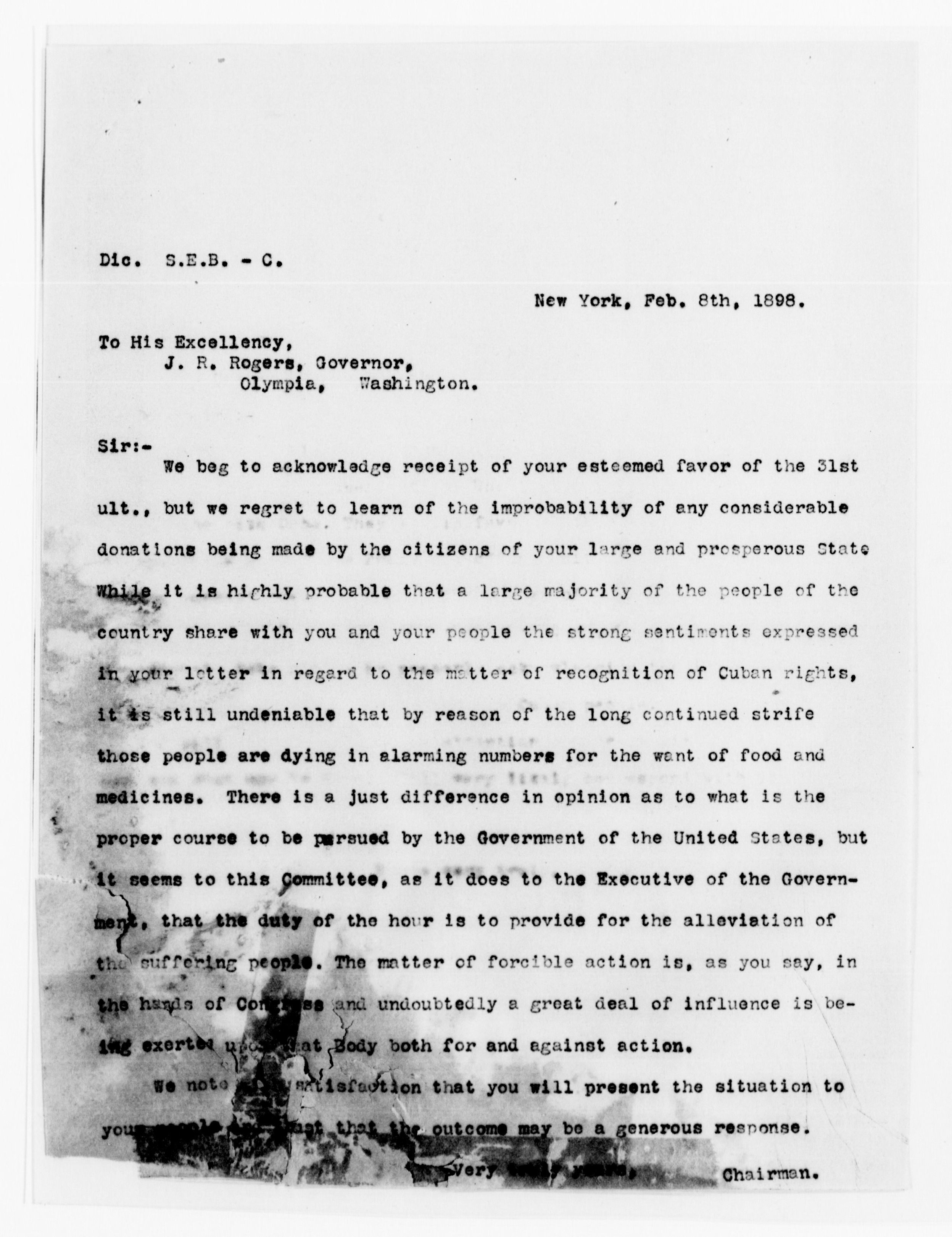 Scanned image of the current content page