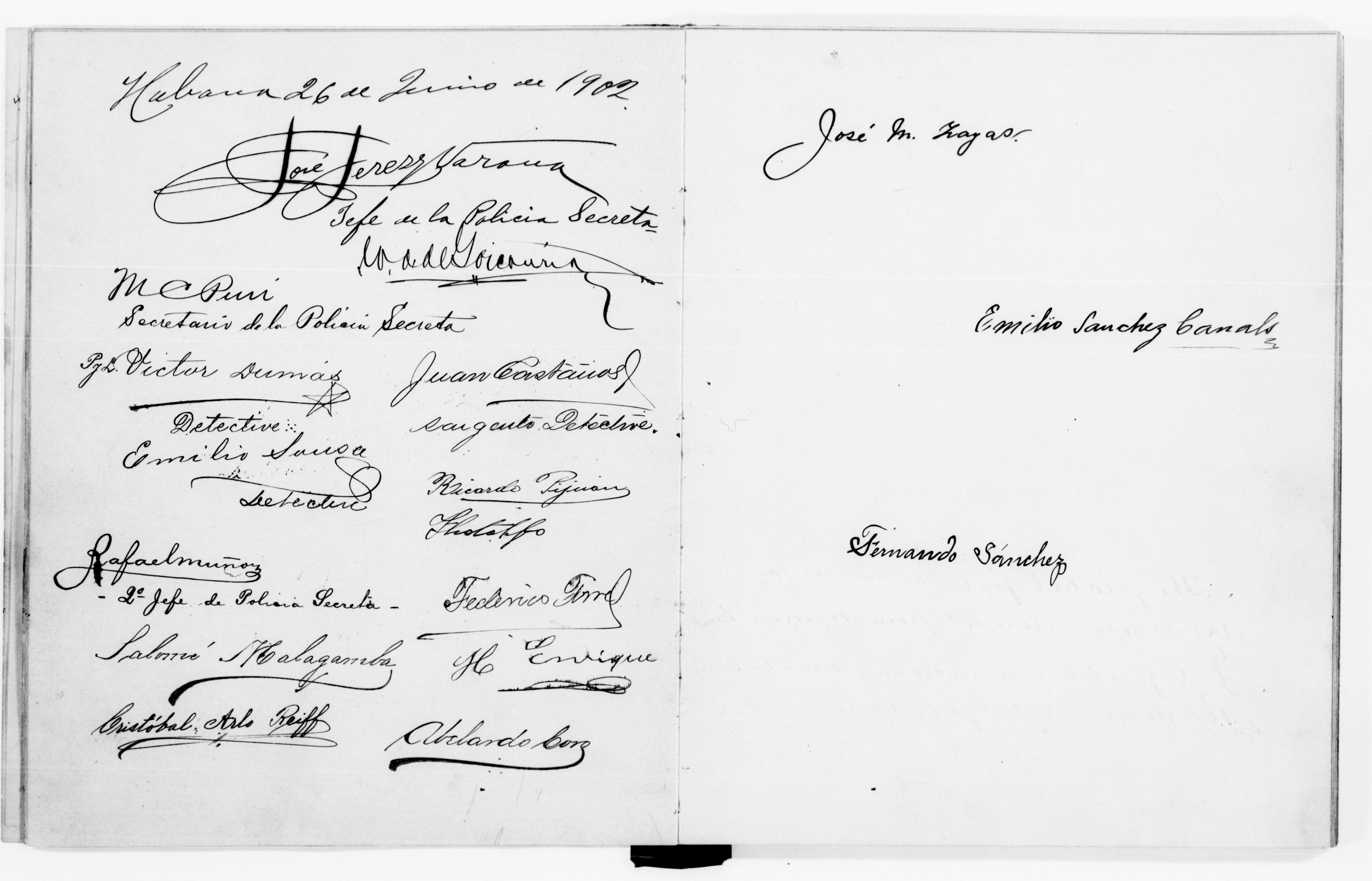 Scanned image of the current content page