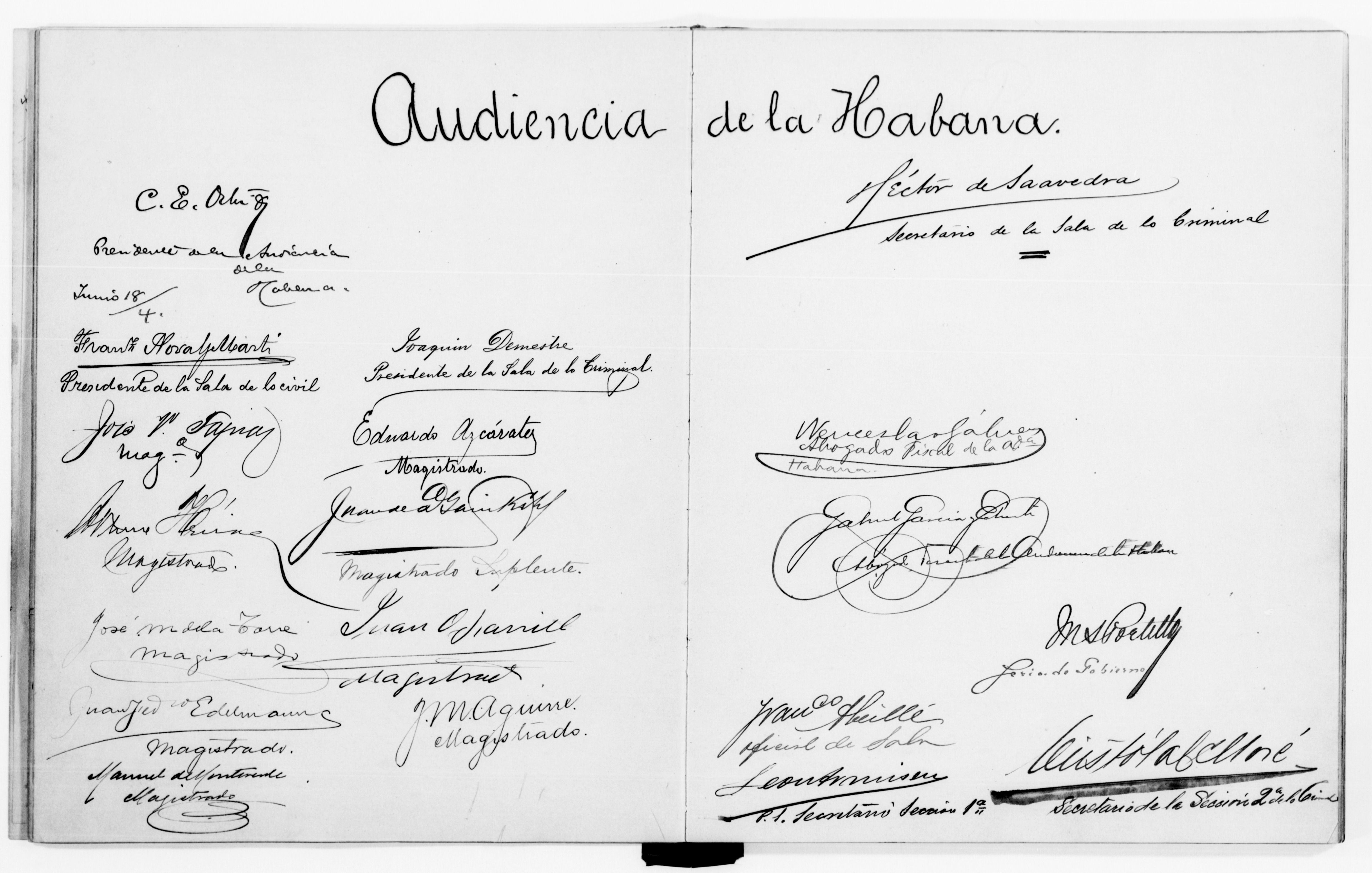 Scanned image of the current content page