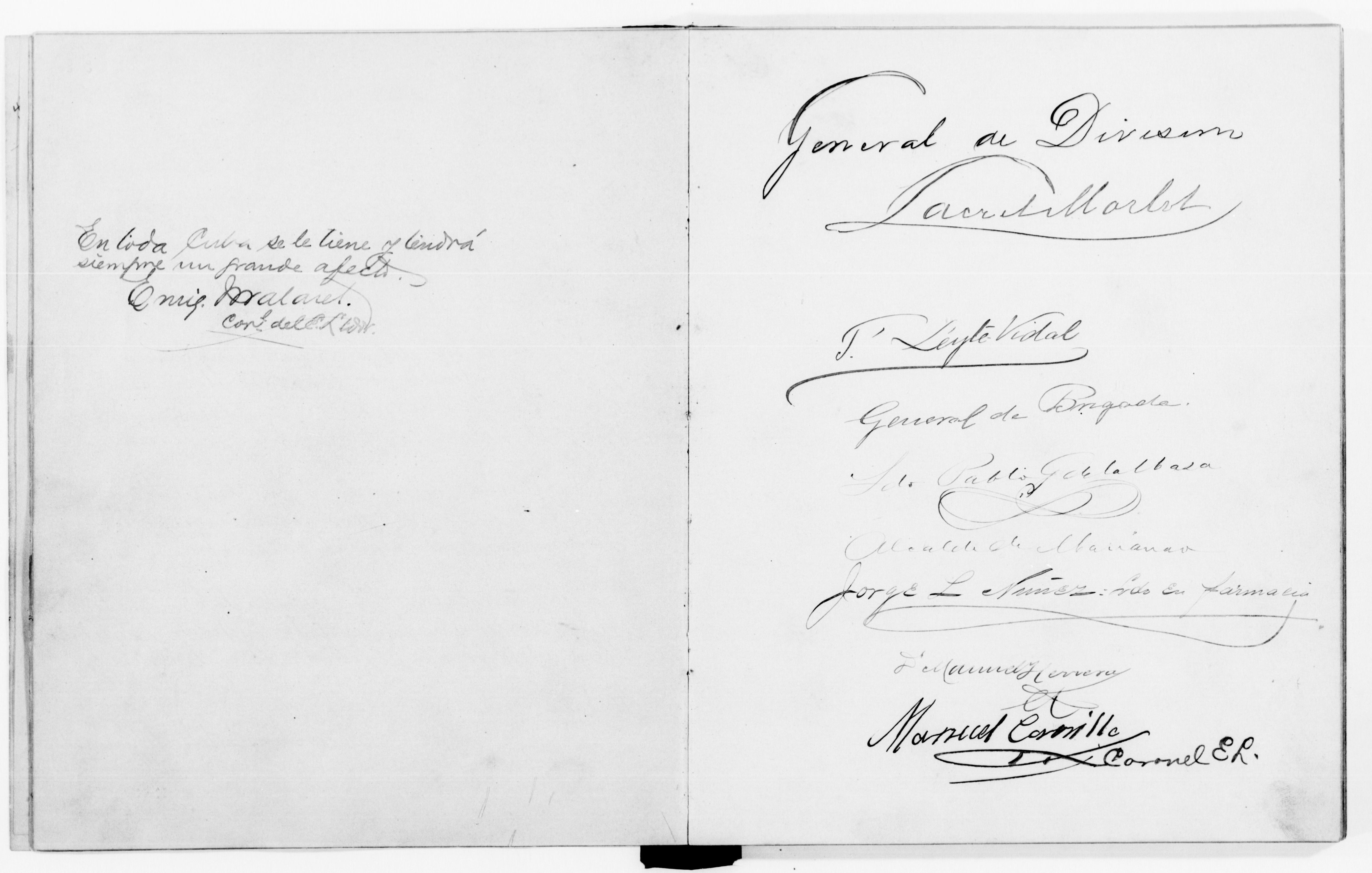 Scanned image of the current content page