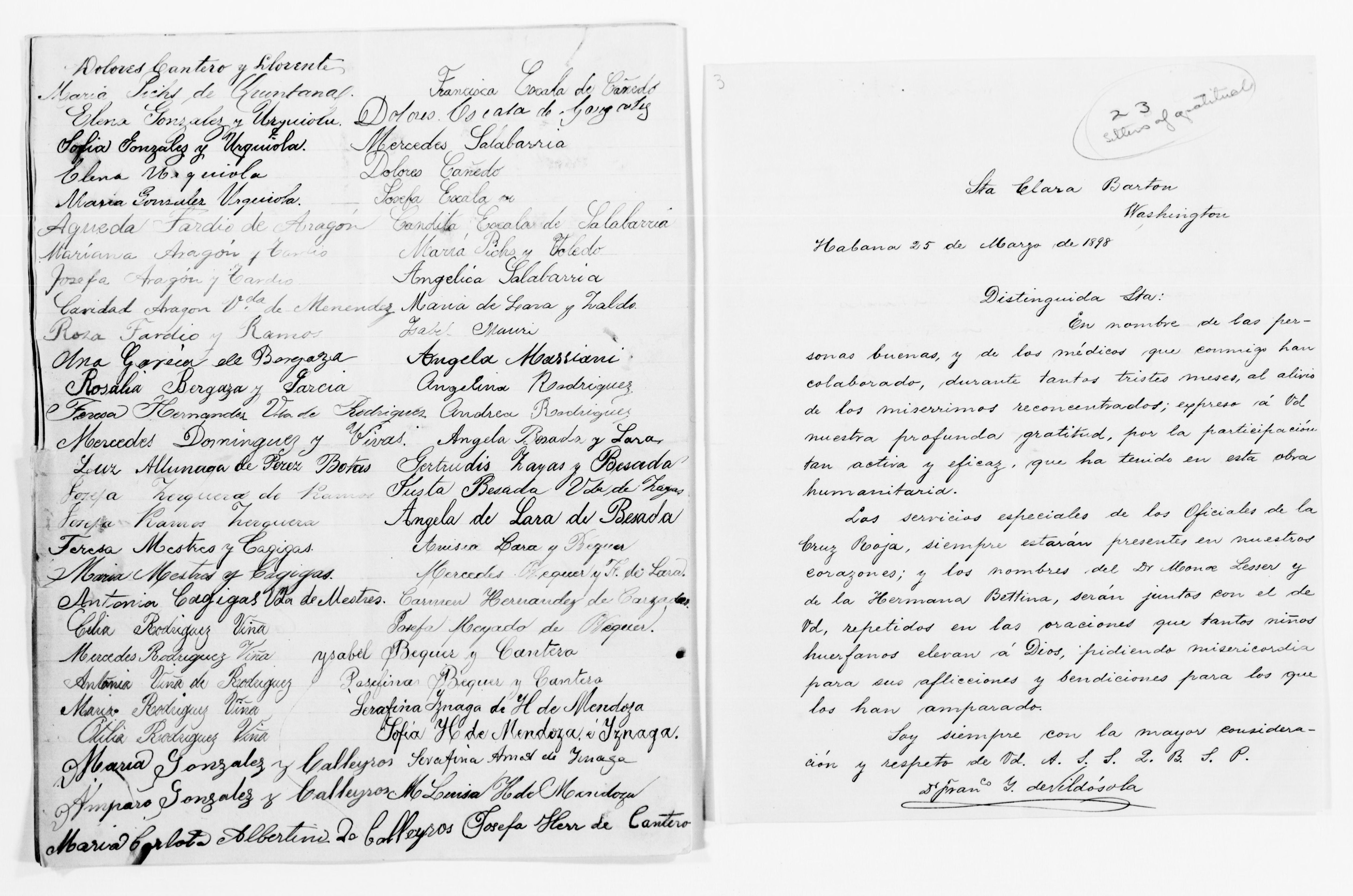 Scanned image of the current content page