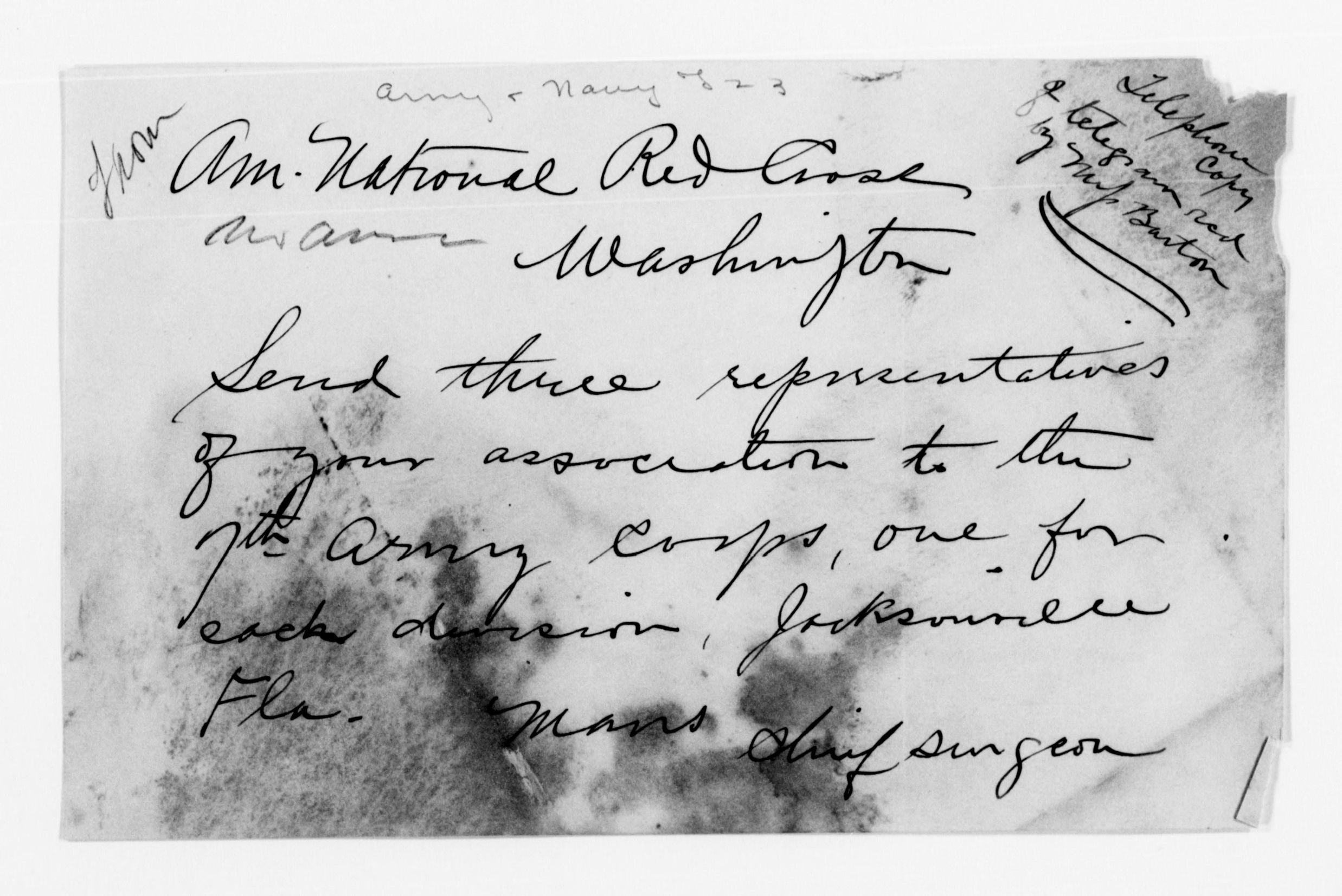 Scanned image of the current content page