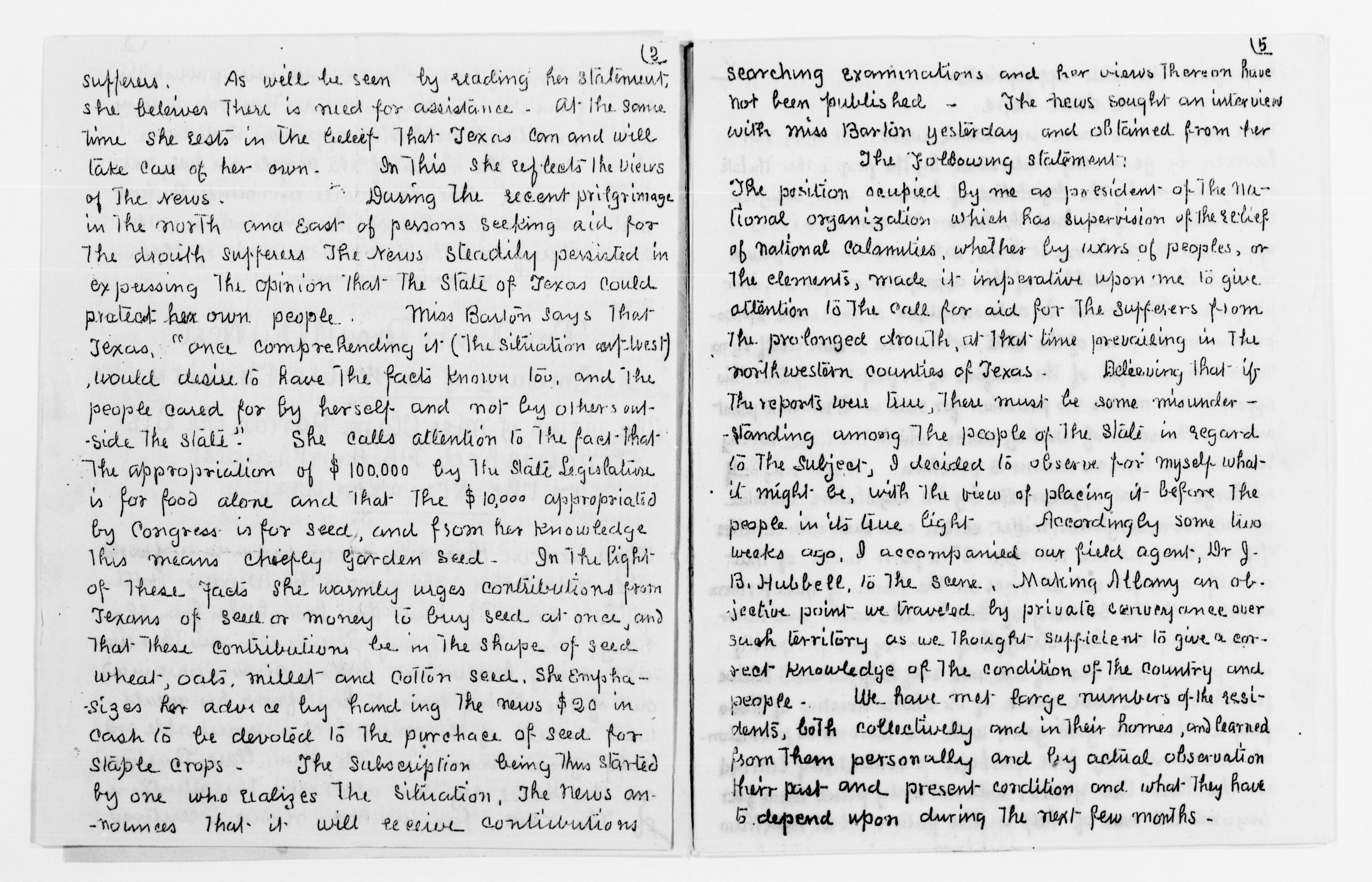 Scanned image of the current content page