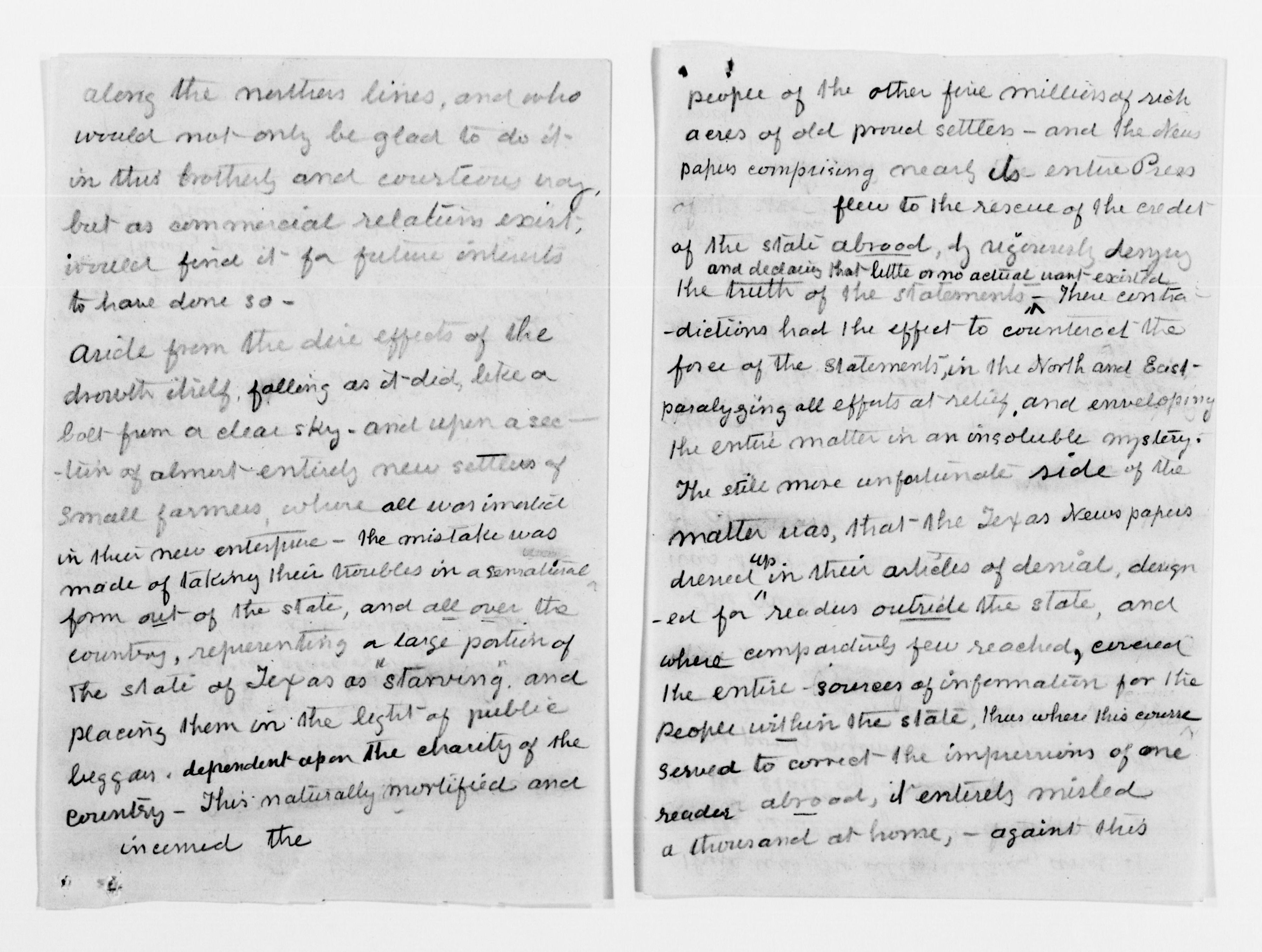 Scanned image of the current content page