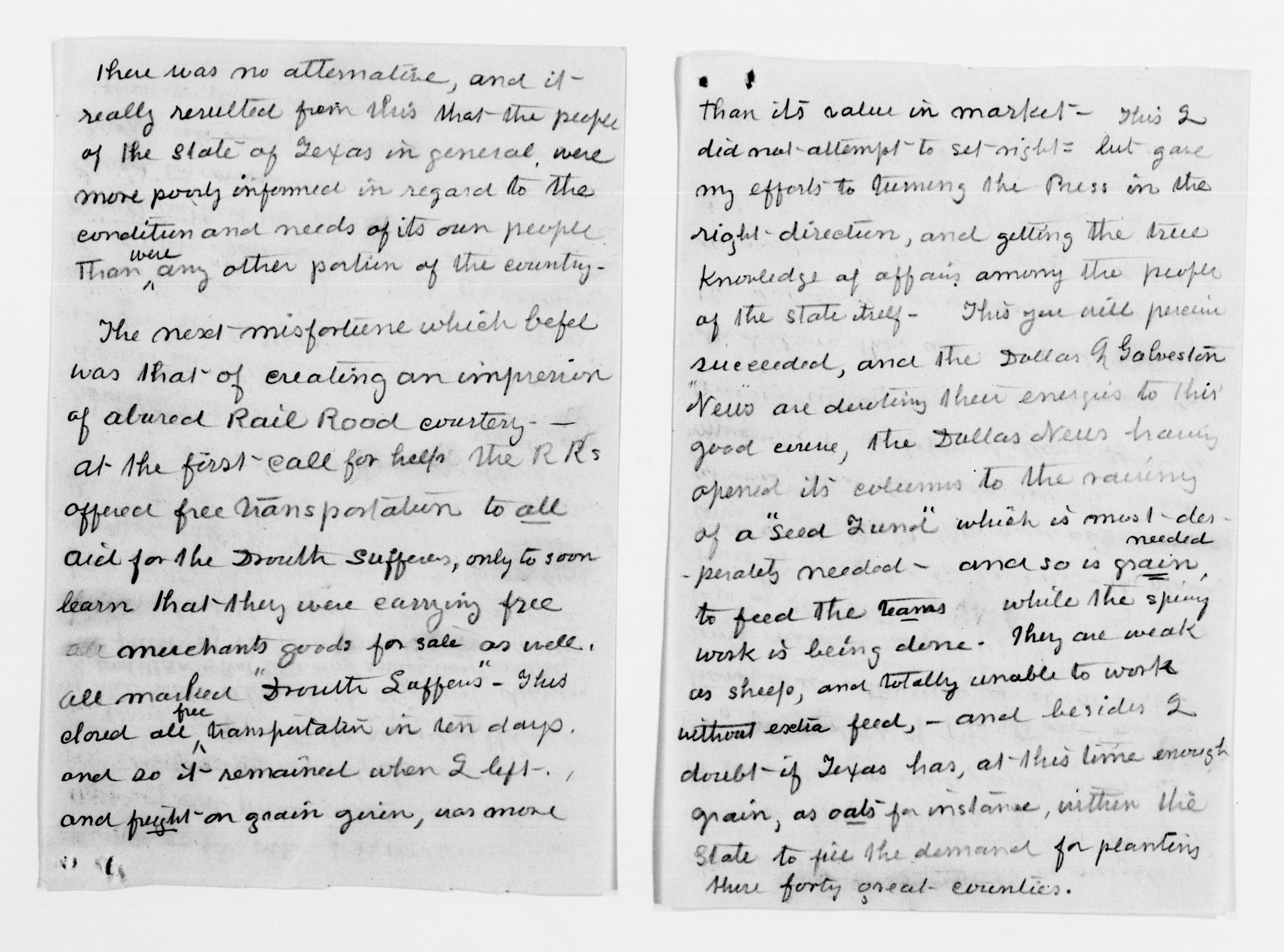 Scanned image of the current content page