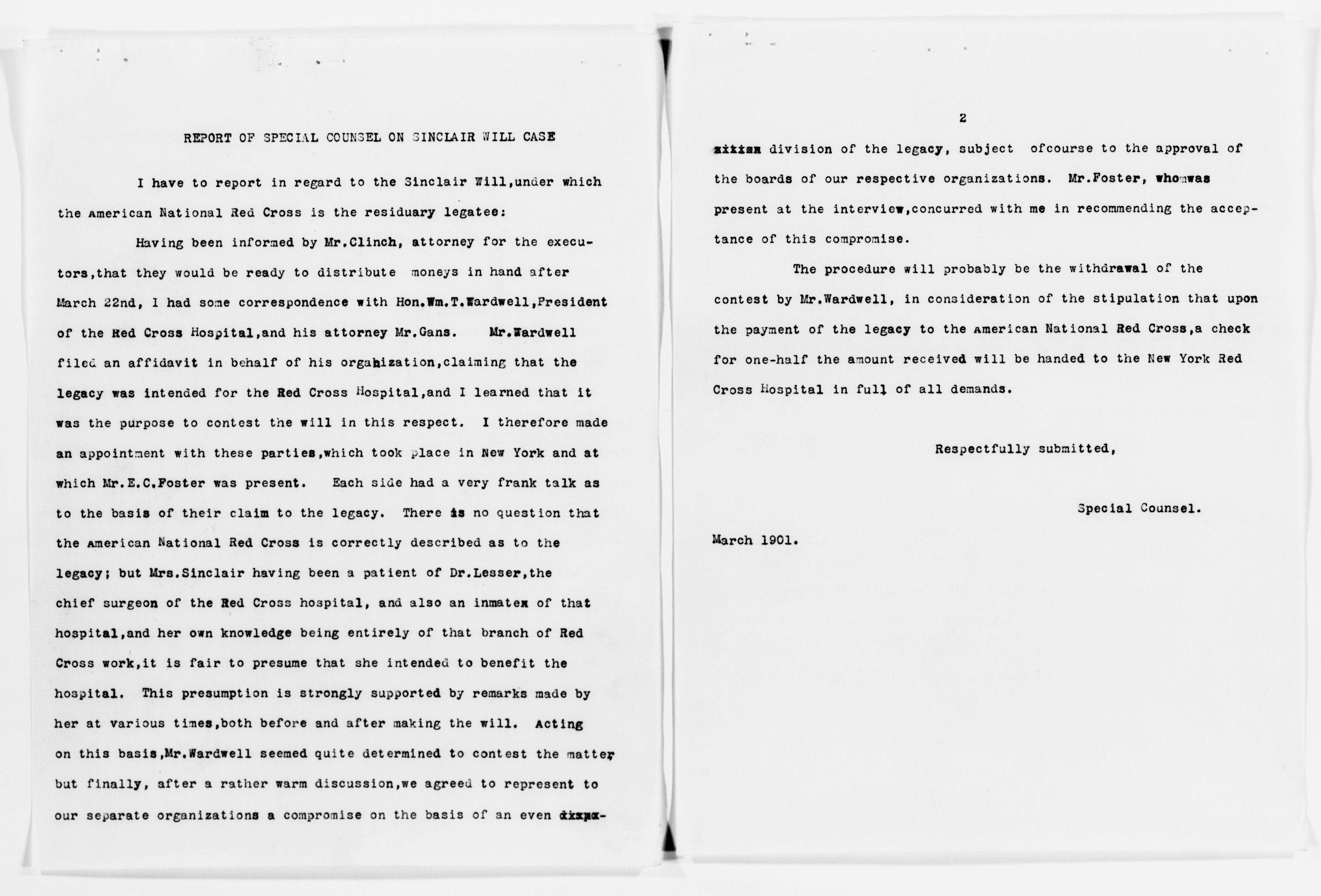 Scanned image of the current content page