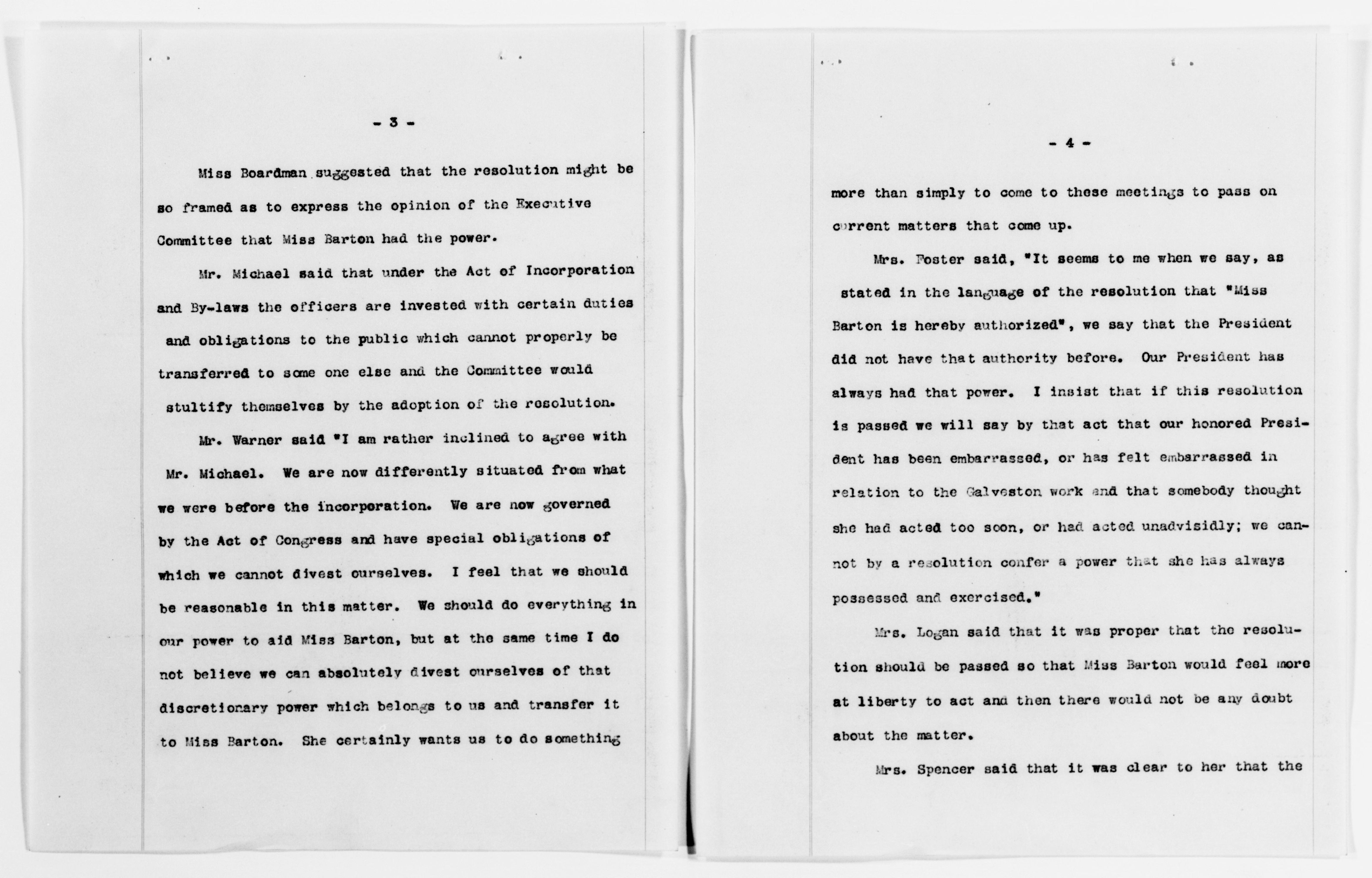 Scanned image of the current content page