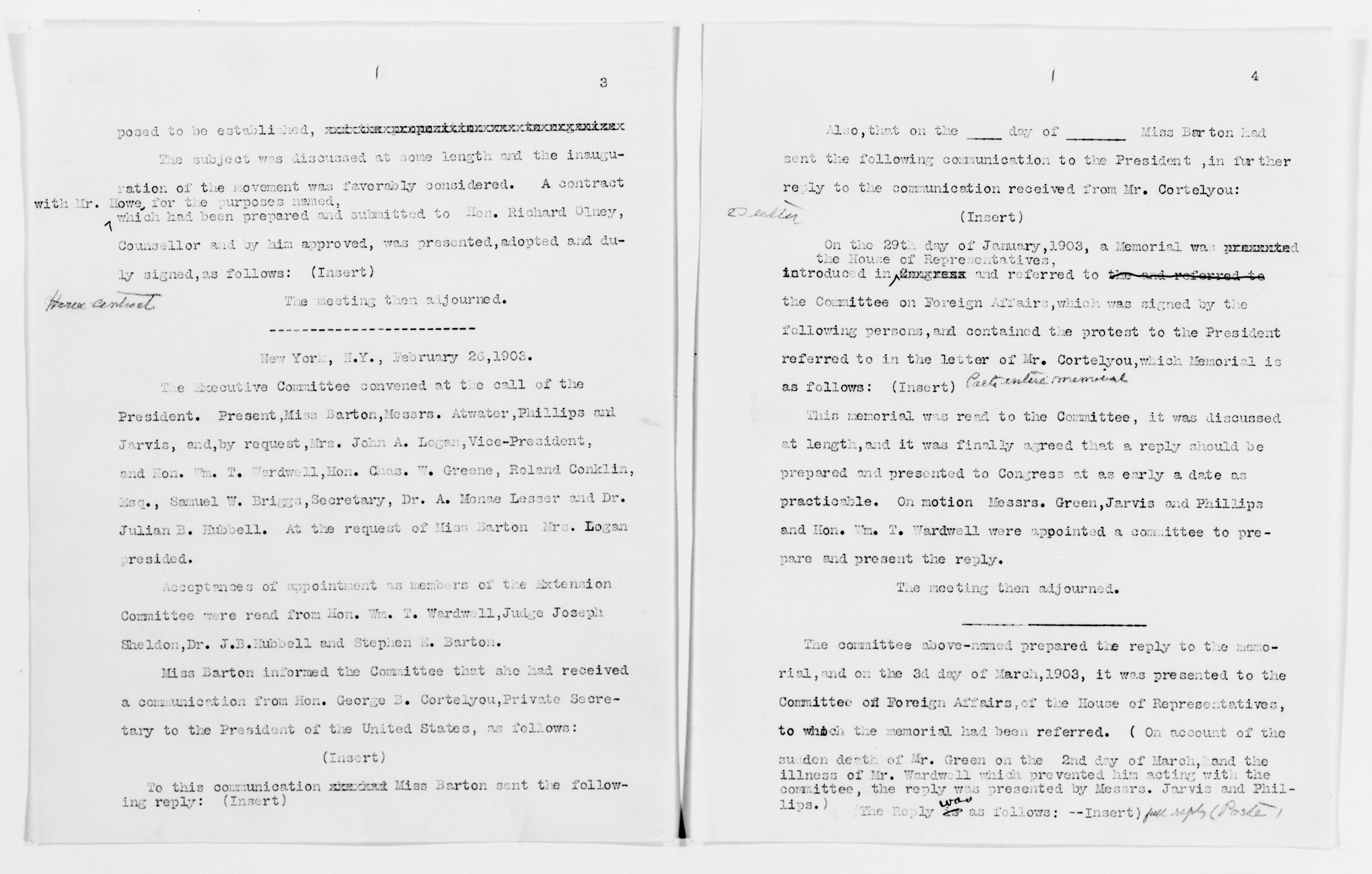 Scanned image of the current content page