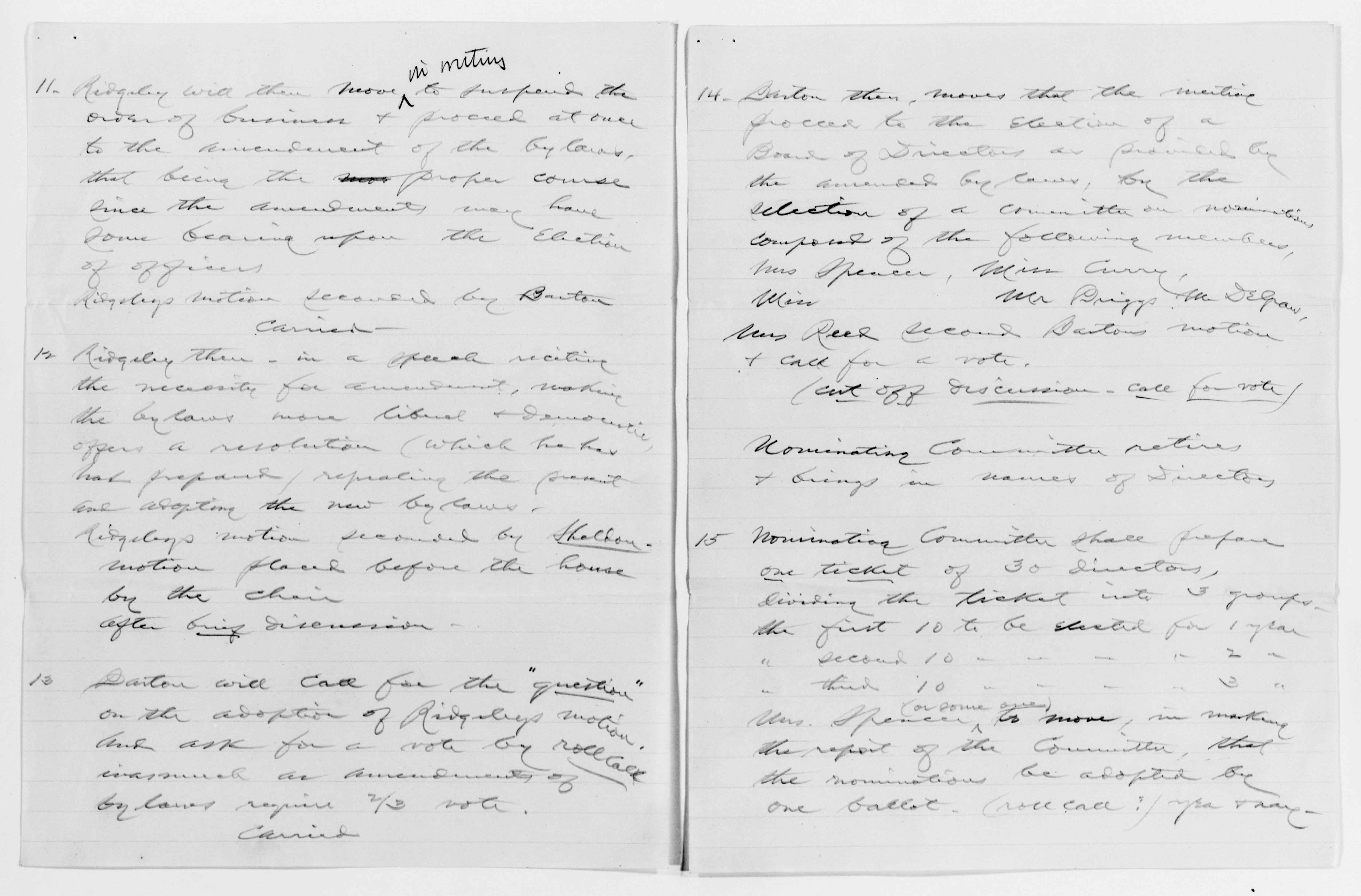 Scanned image of the current content page