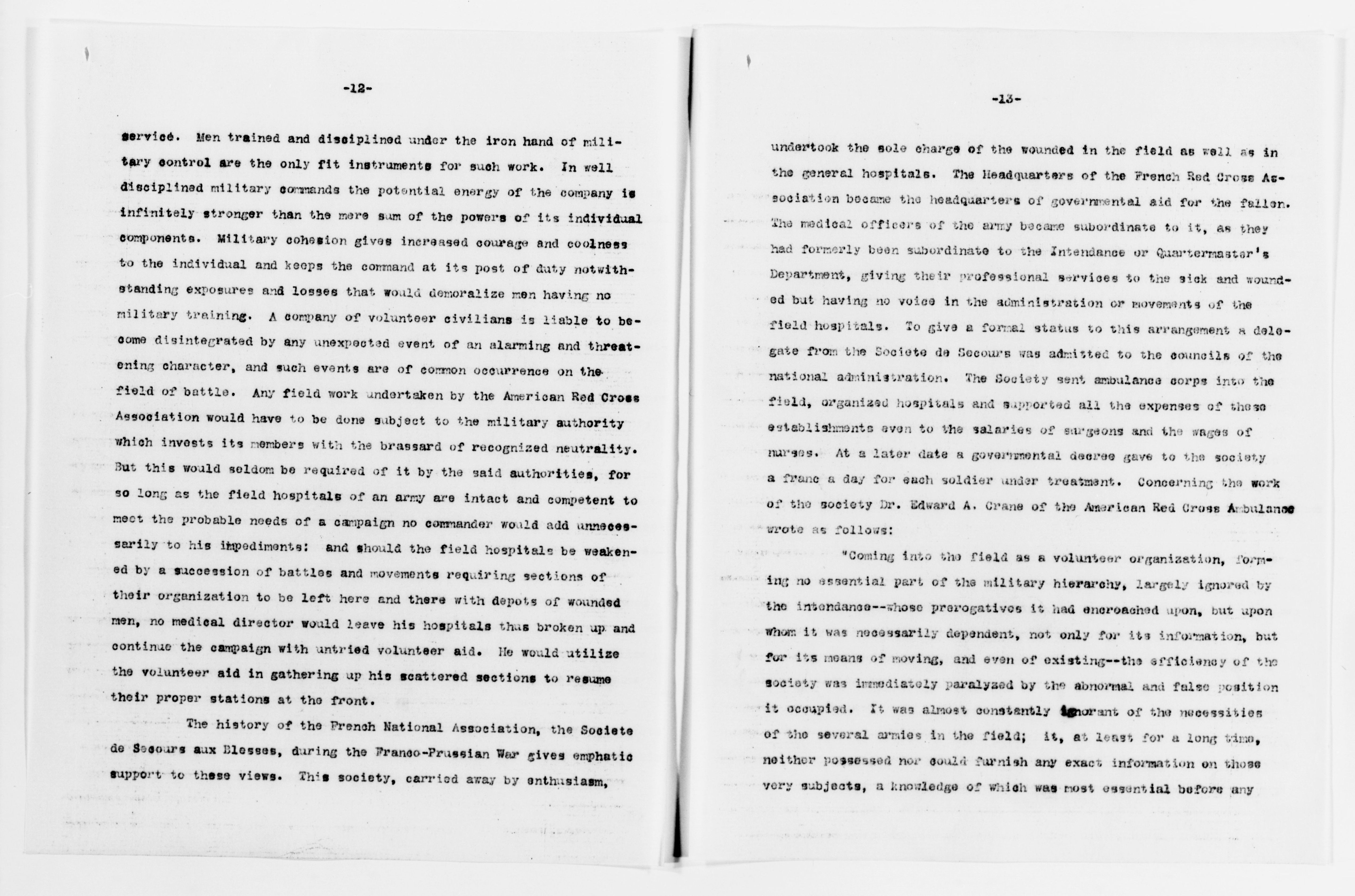 Scanned image of the current content page