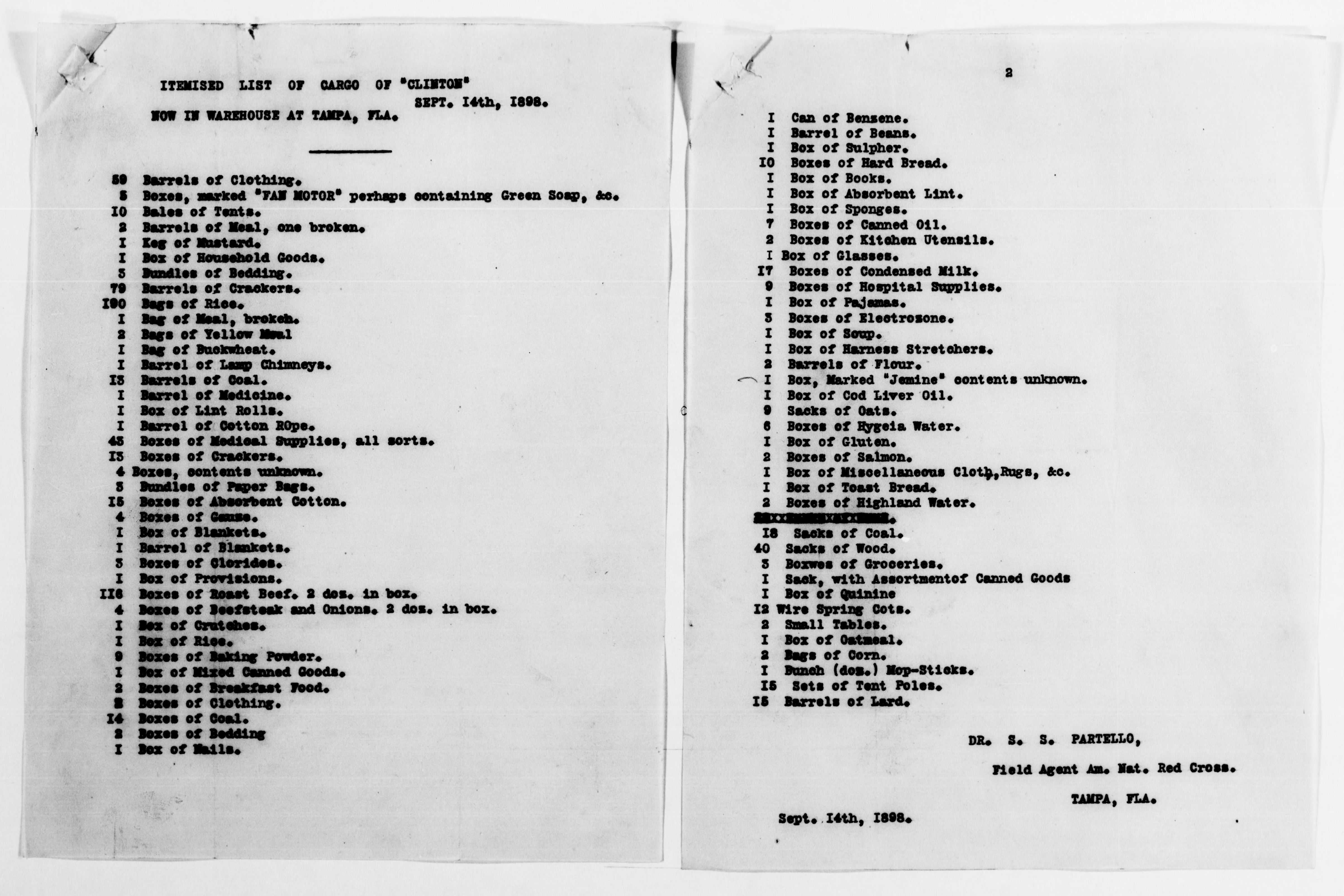 Scanned image of the current content page