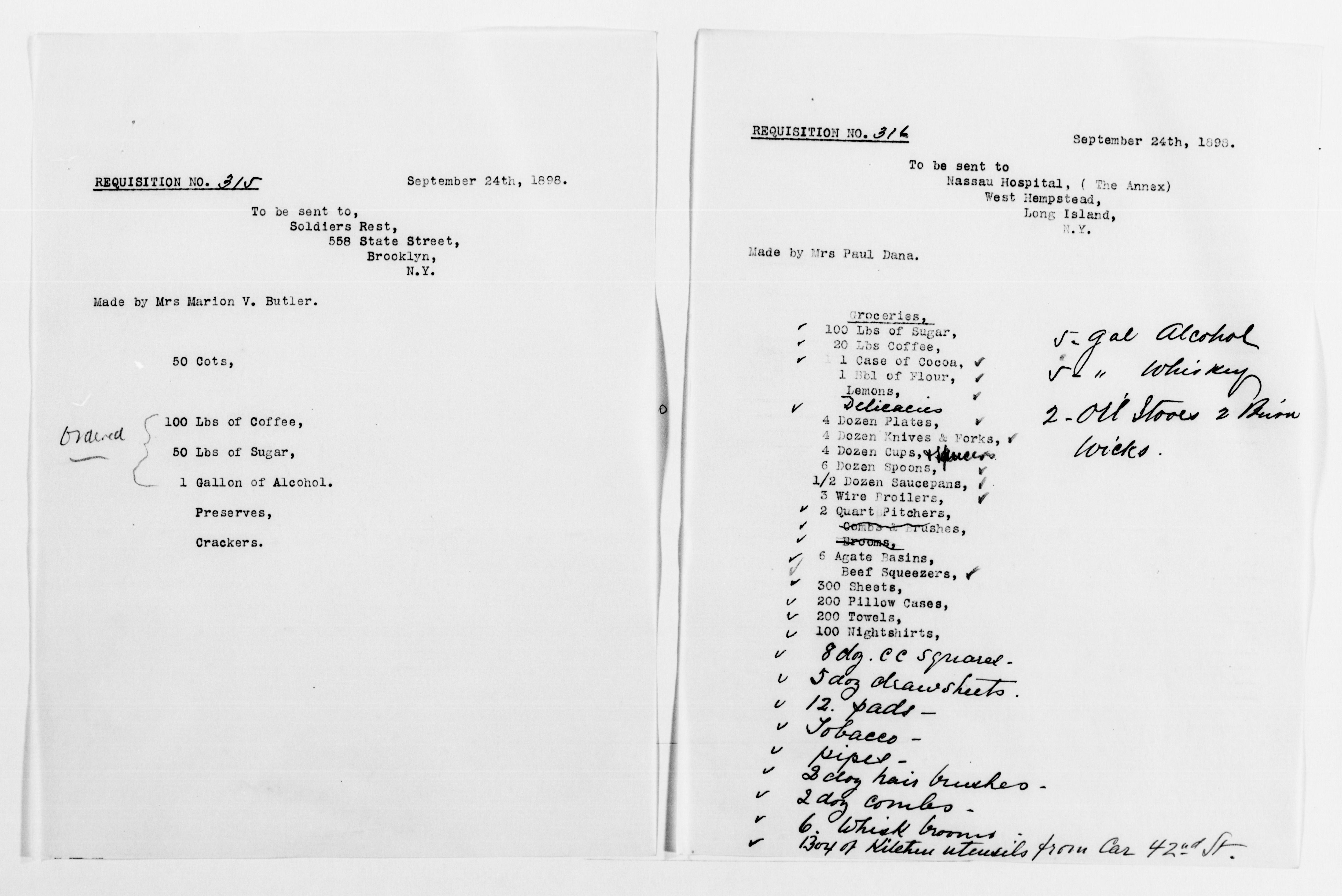 Scanned image of the current content page