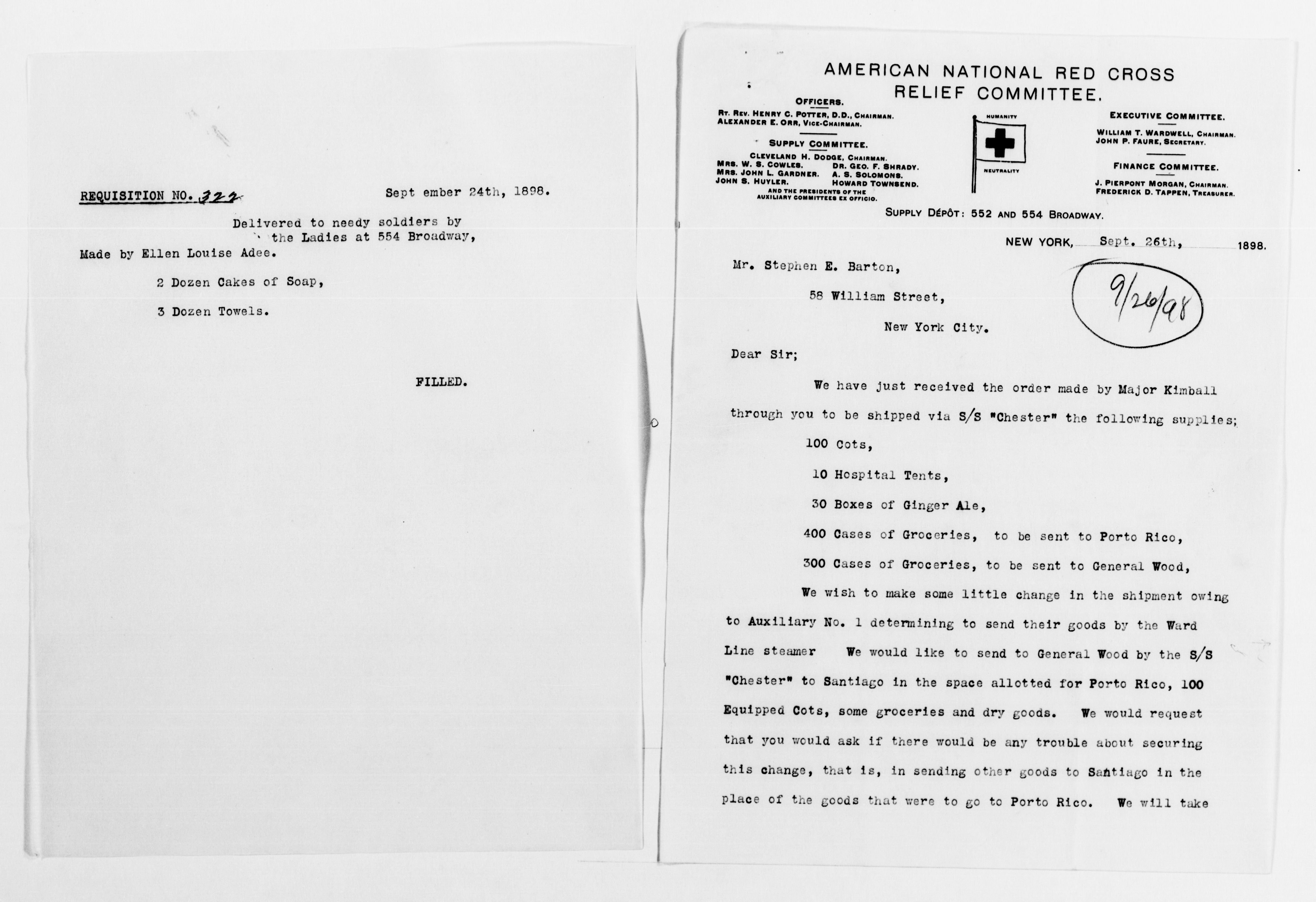 Scanned image of the current content page