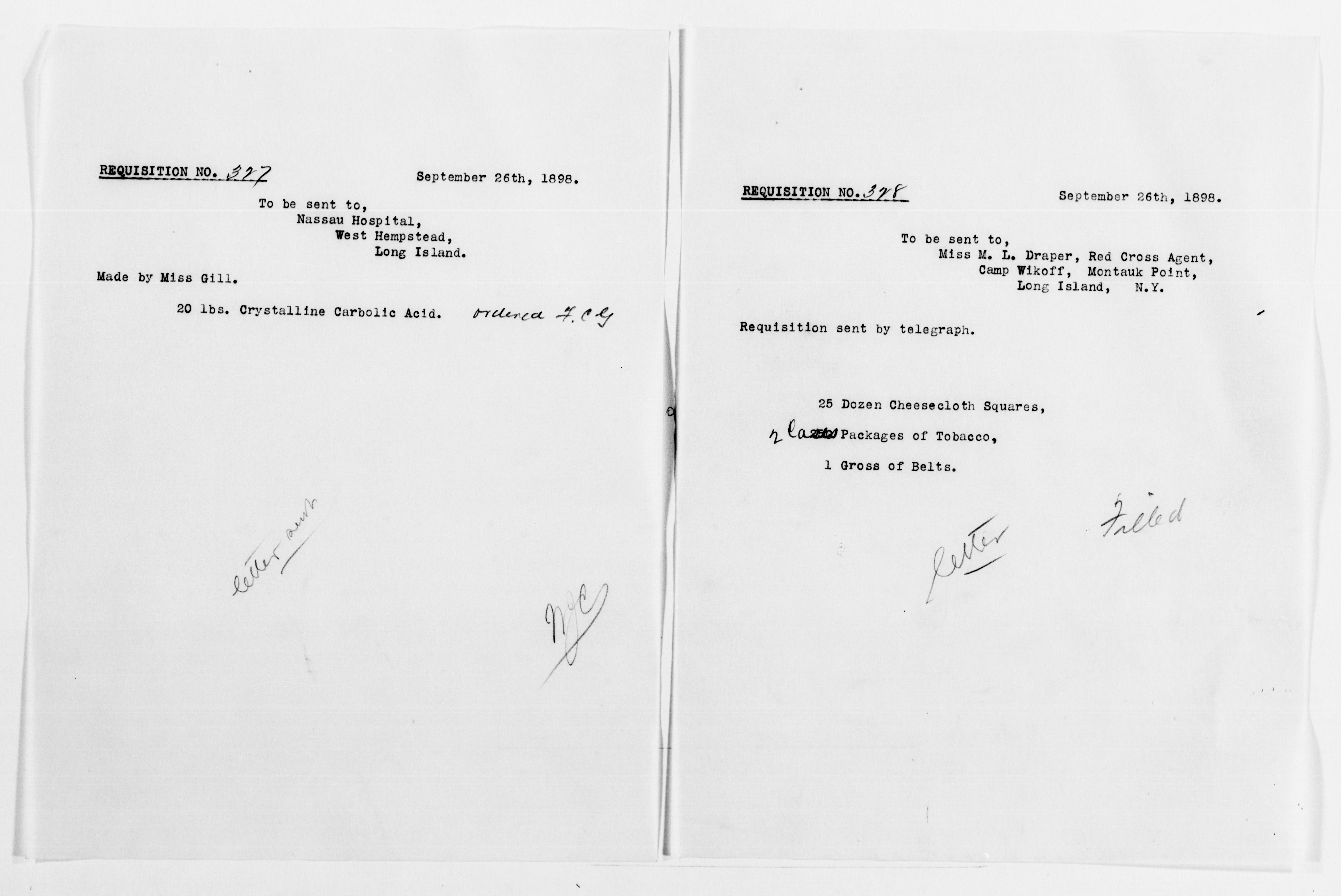 Scanned image of the current content page