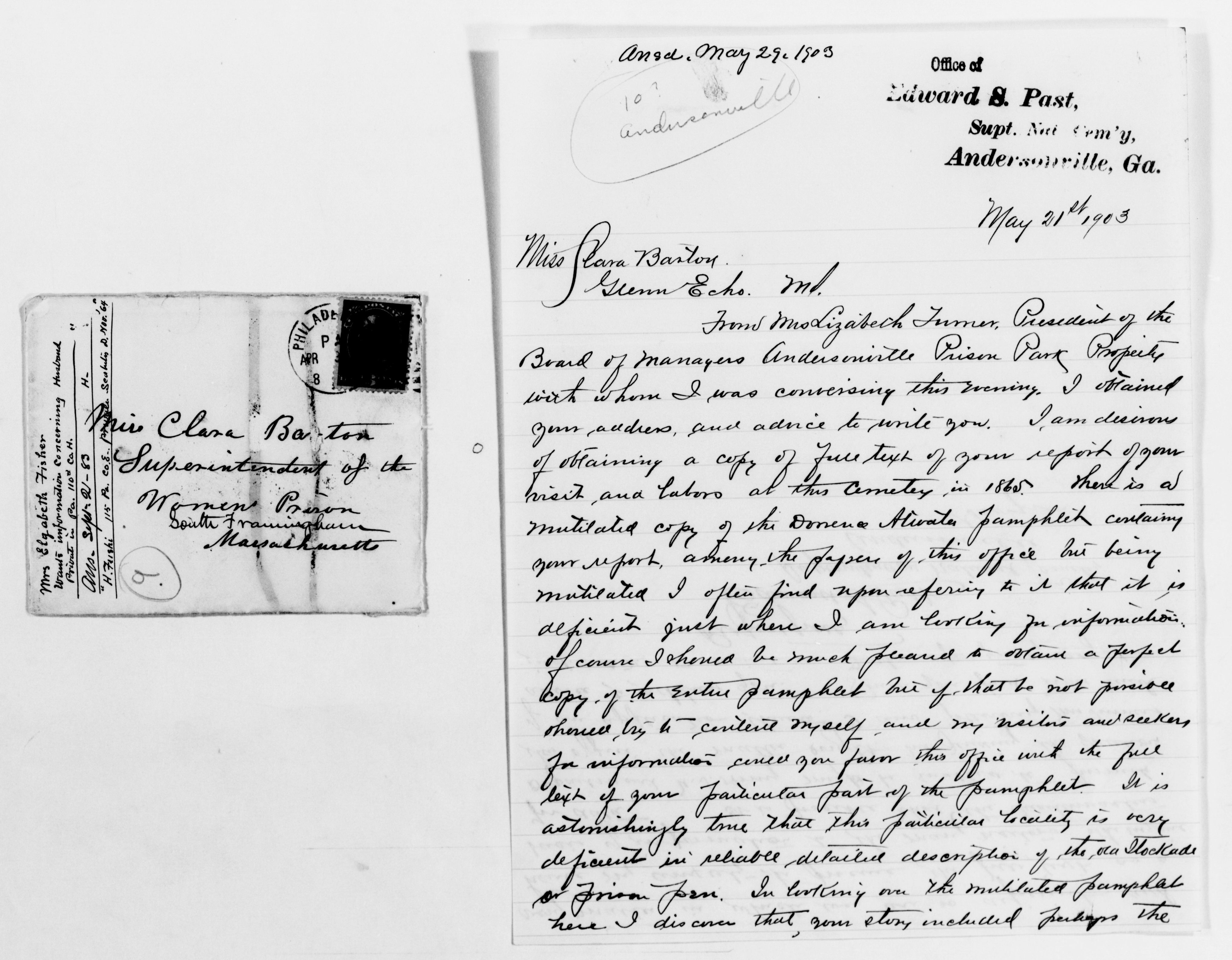 Scanned image of the current content page