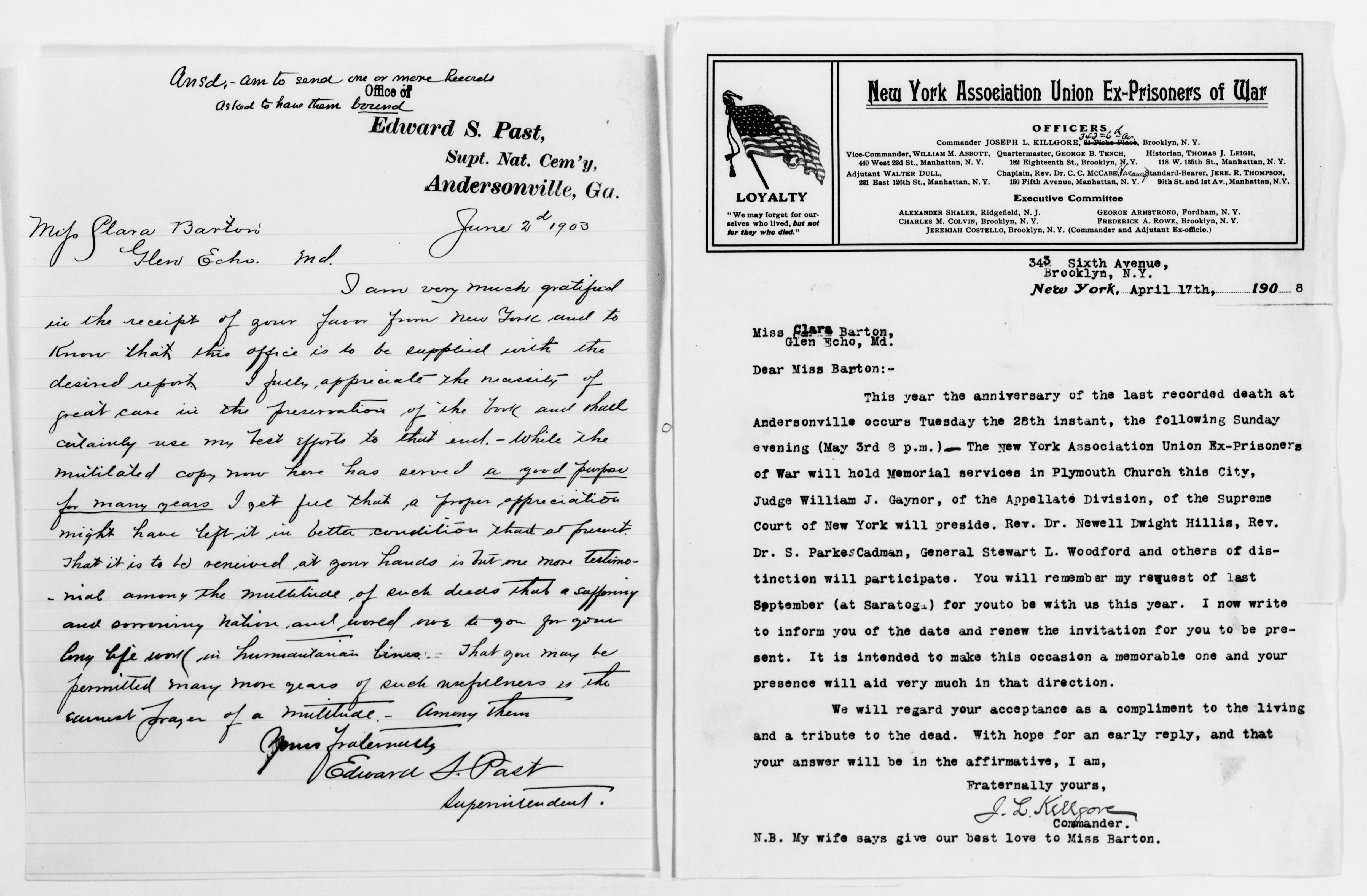 Scanned image of the current content page