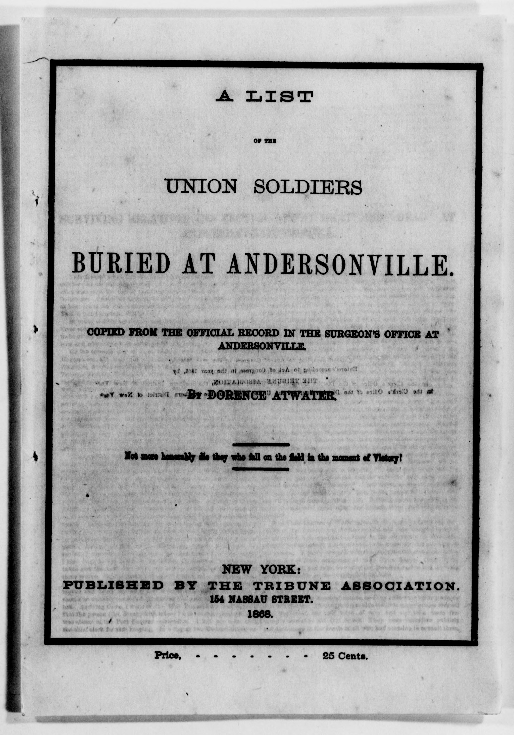 Scanned image of the current content page