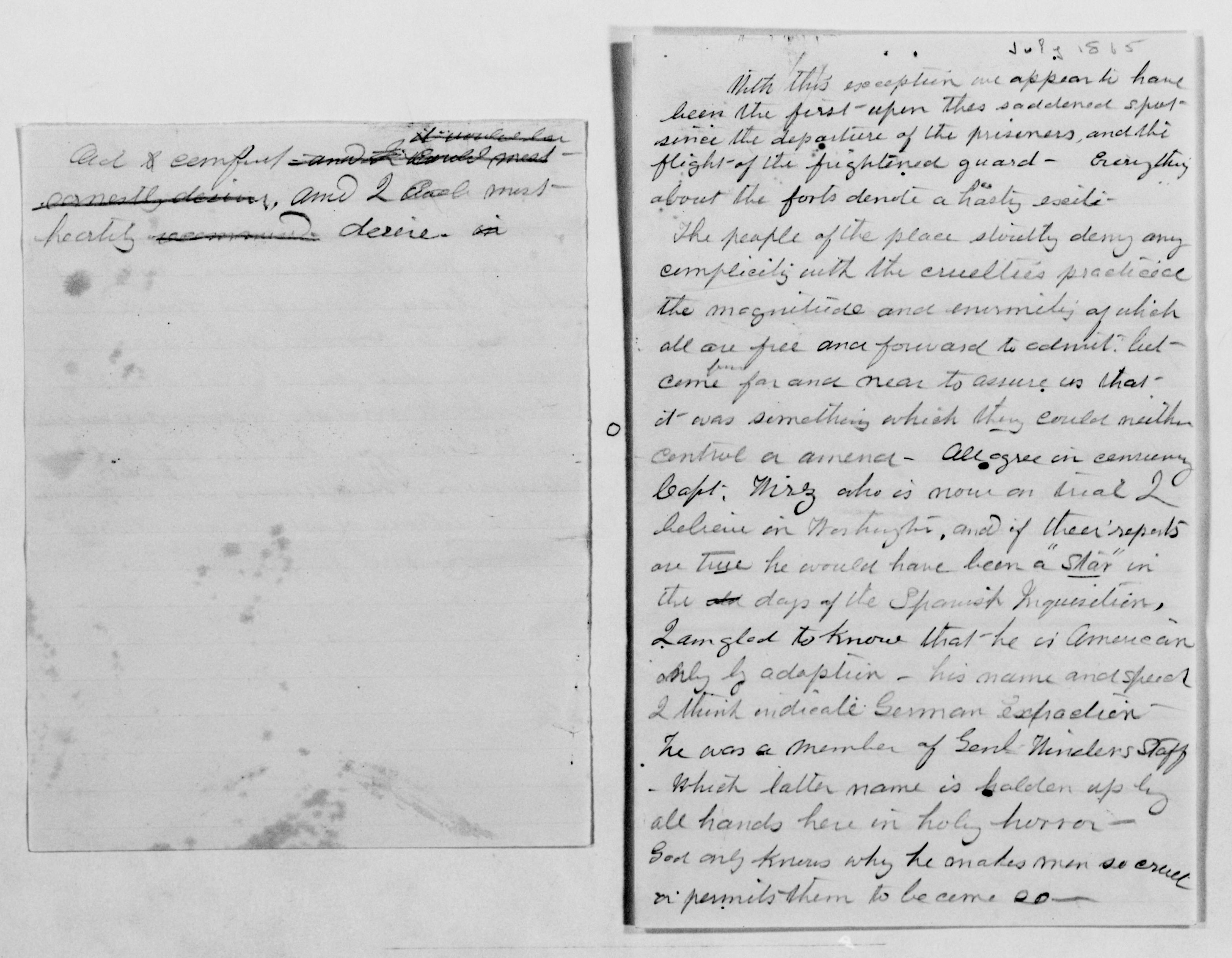 Scanned image of the current content page