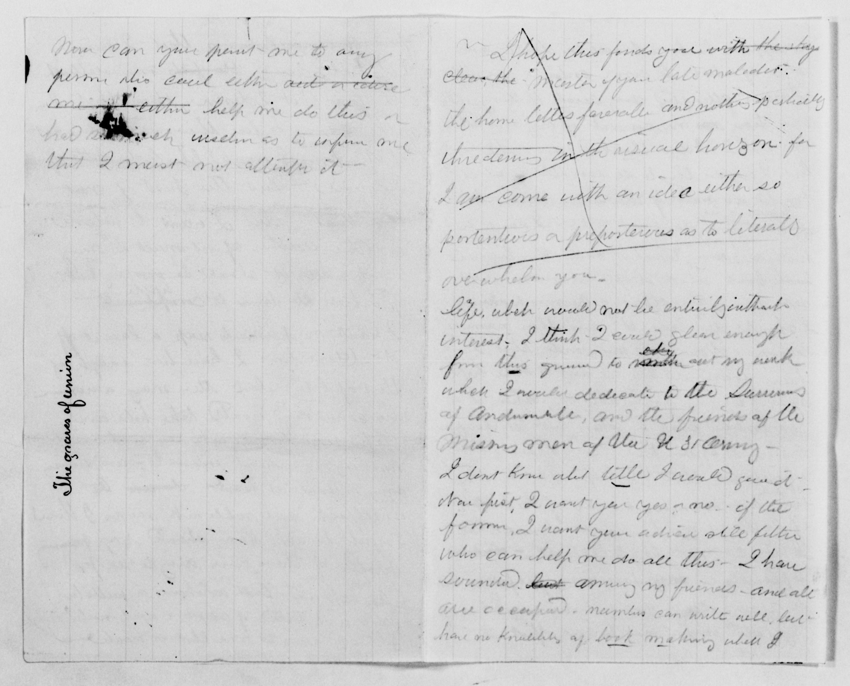 Scanned image of the current content page