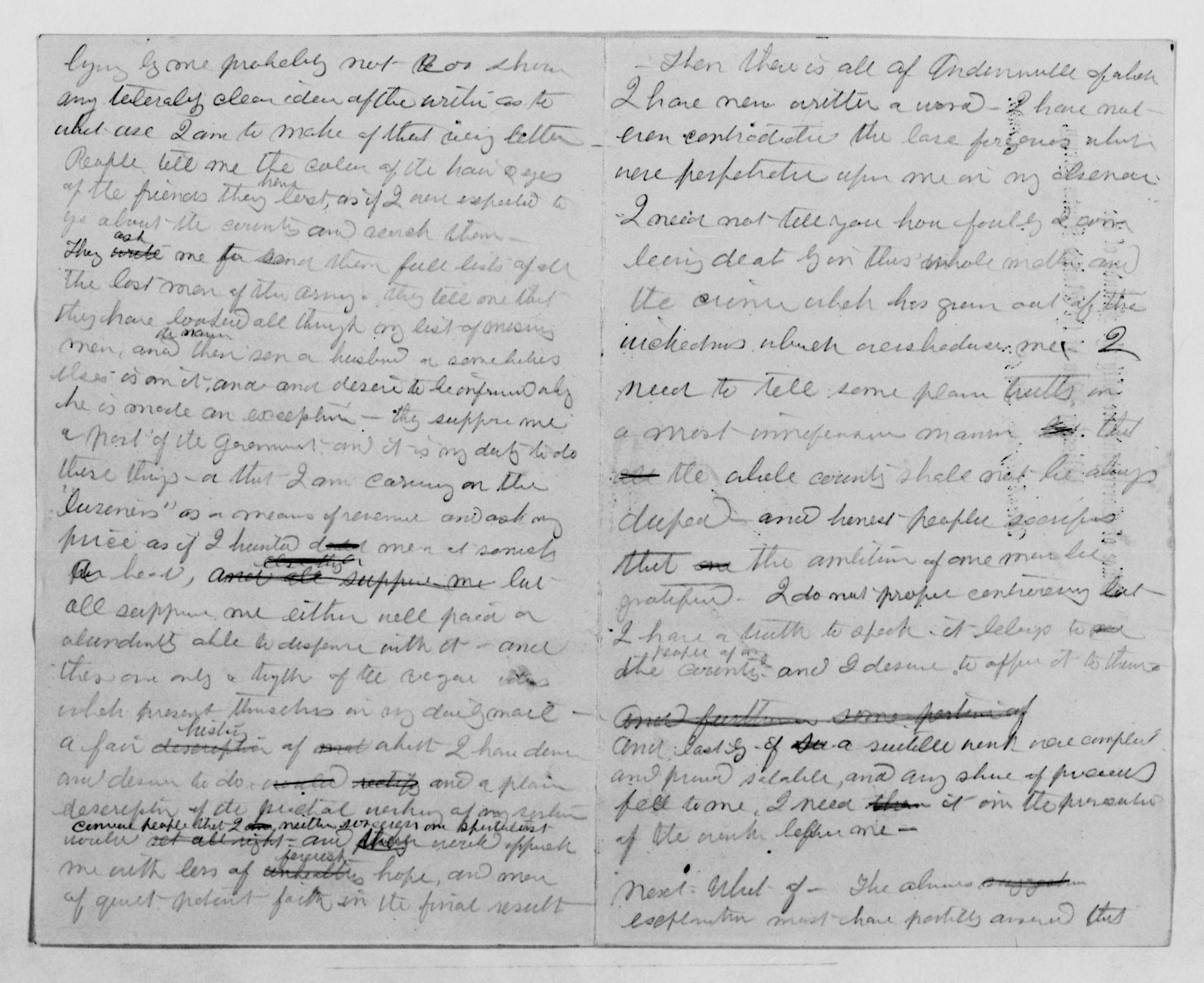 Scanned image of the current content page