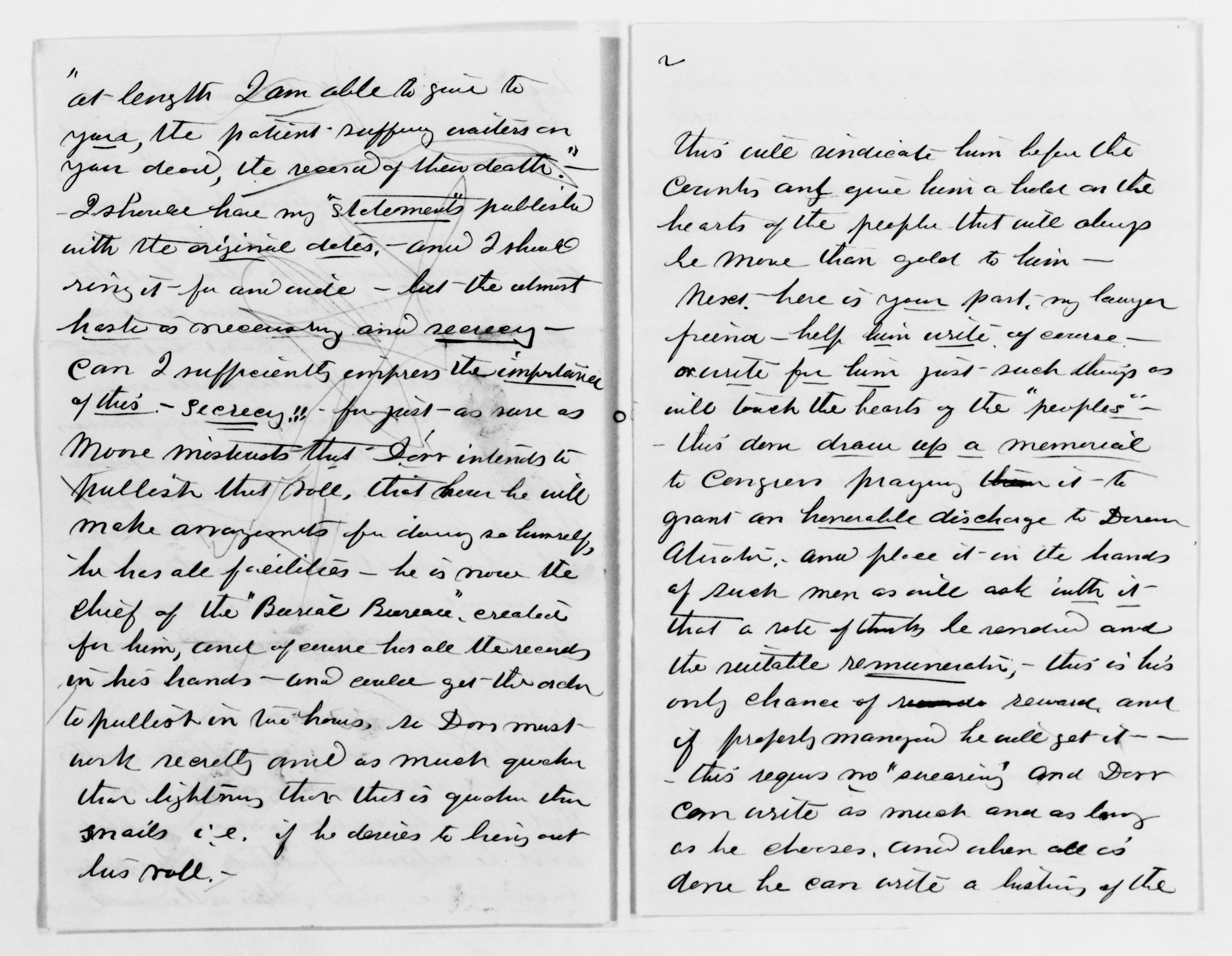 Scanned image of the current content page