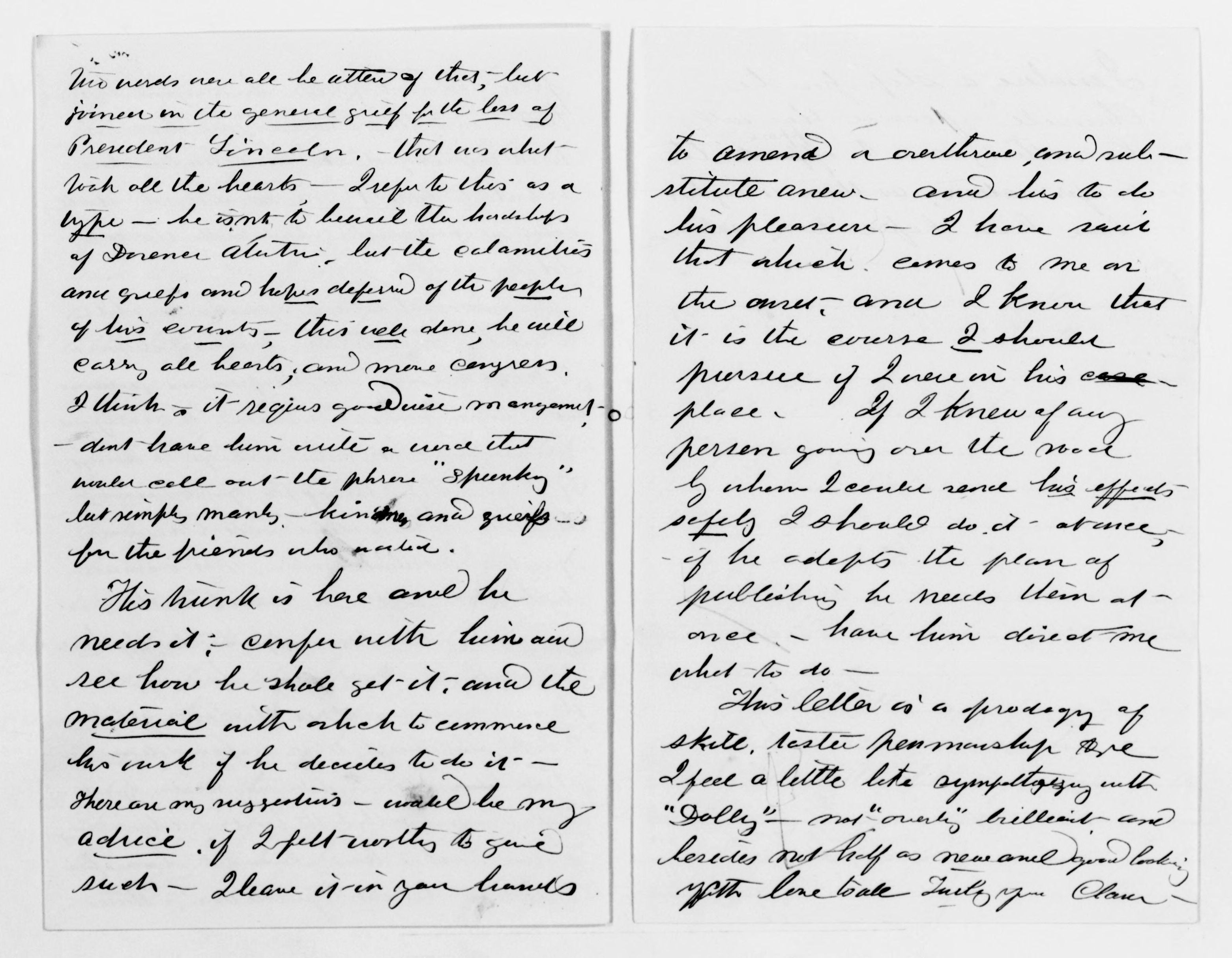 Scanned image of the current content page