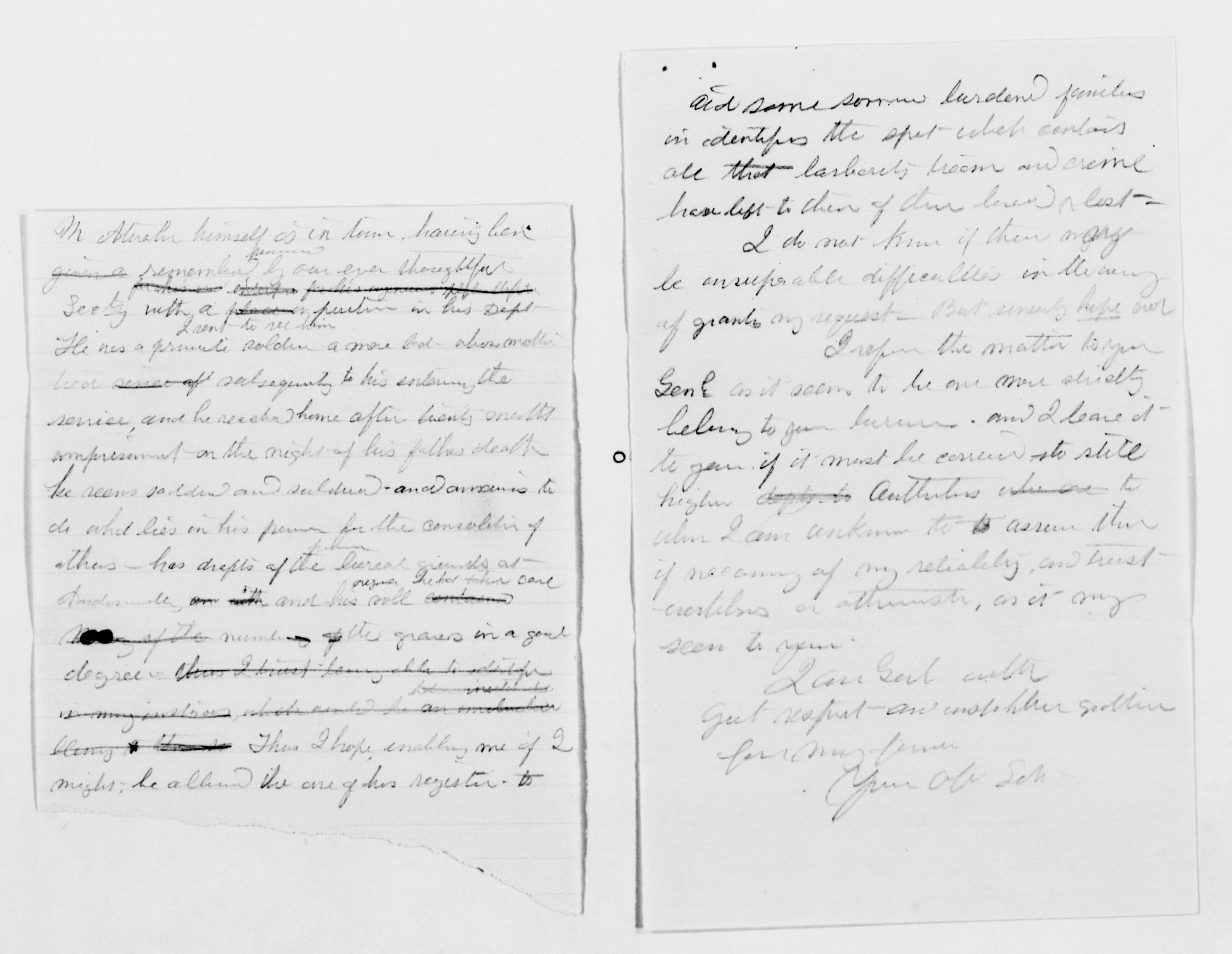 Scanned image of the current content page