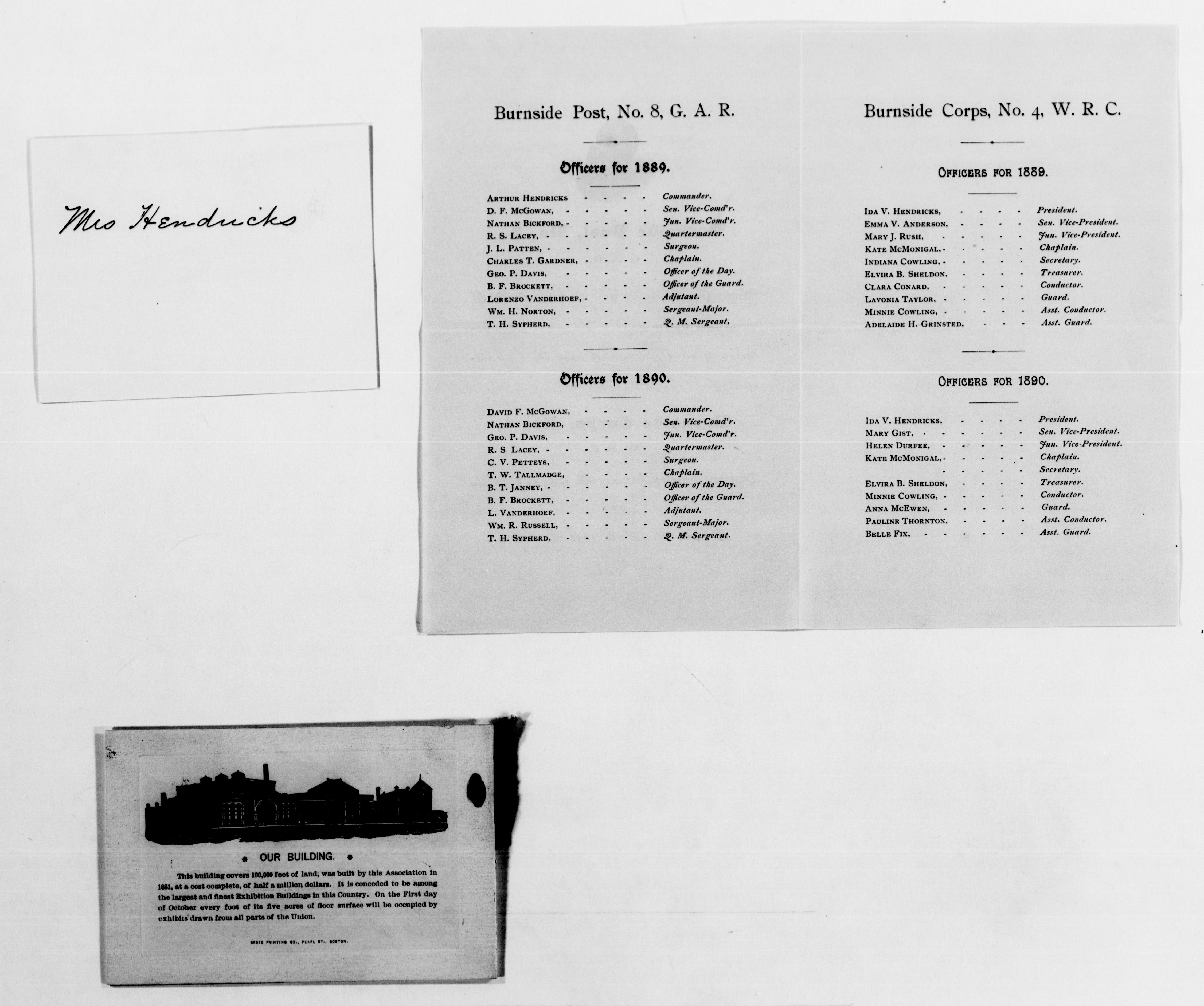 Scanned image of the current content page