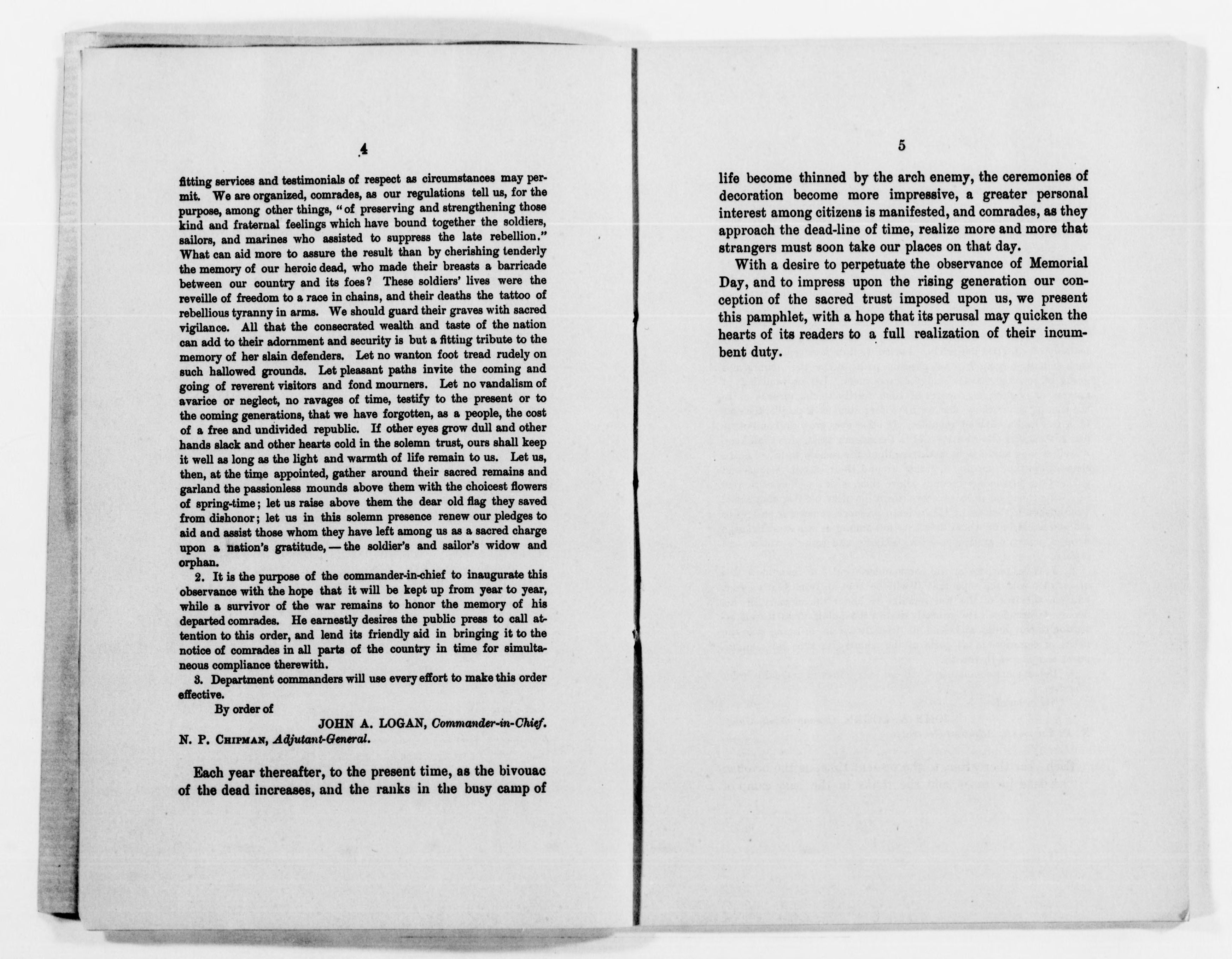 Scanned image of the current content page