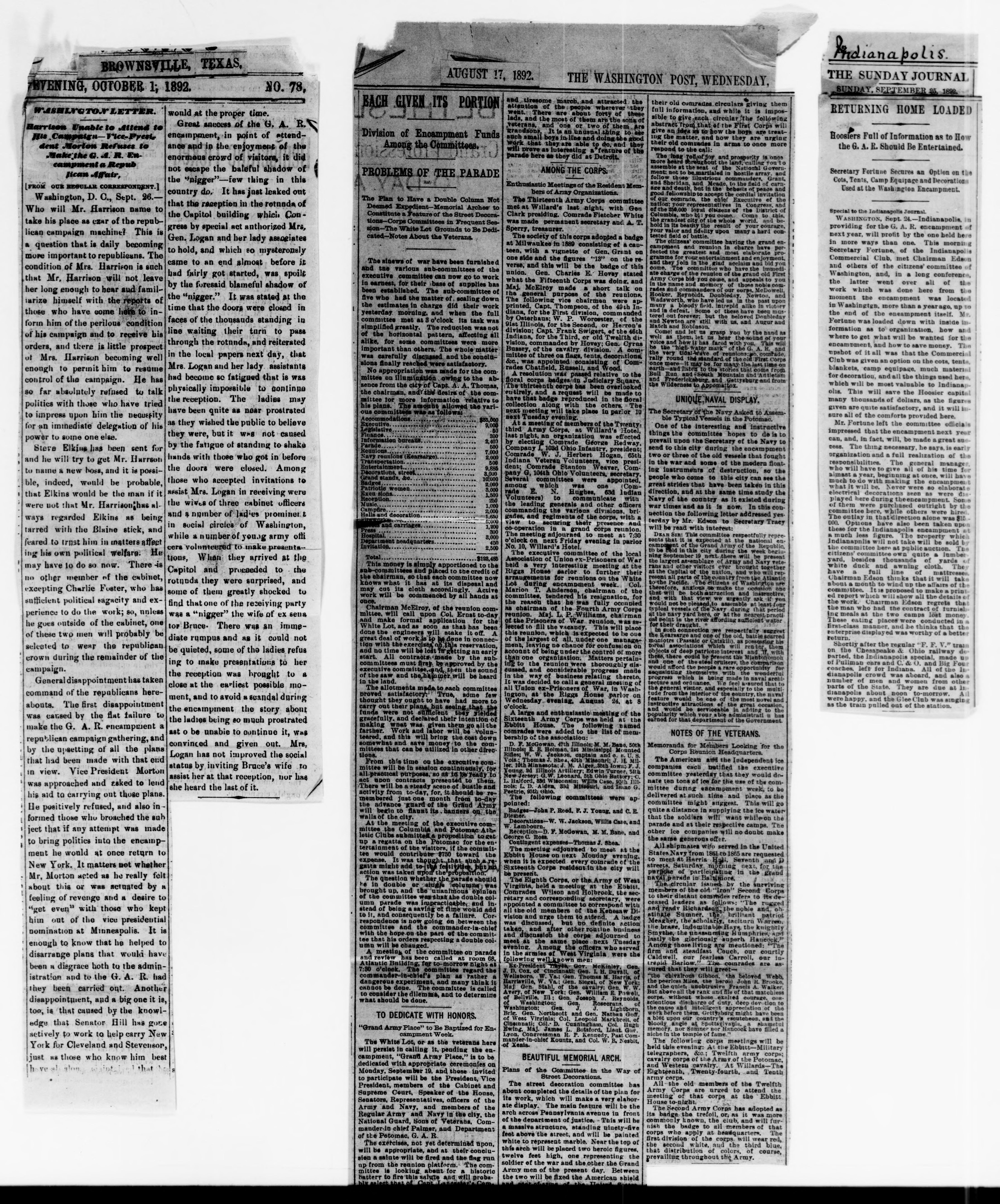 Scanned image of the current content page