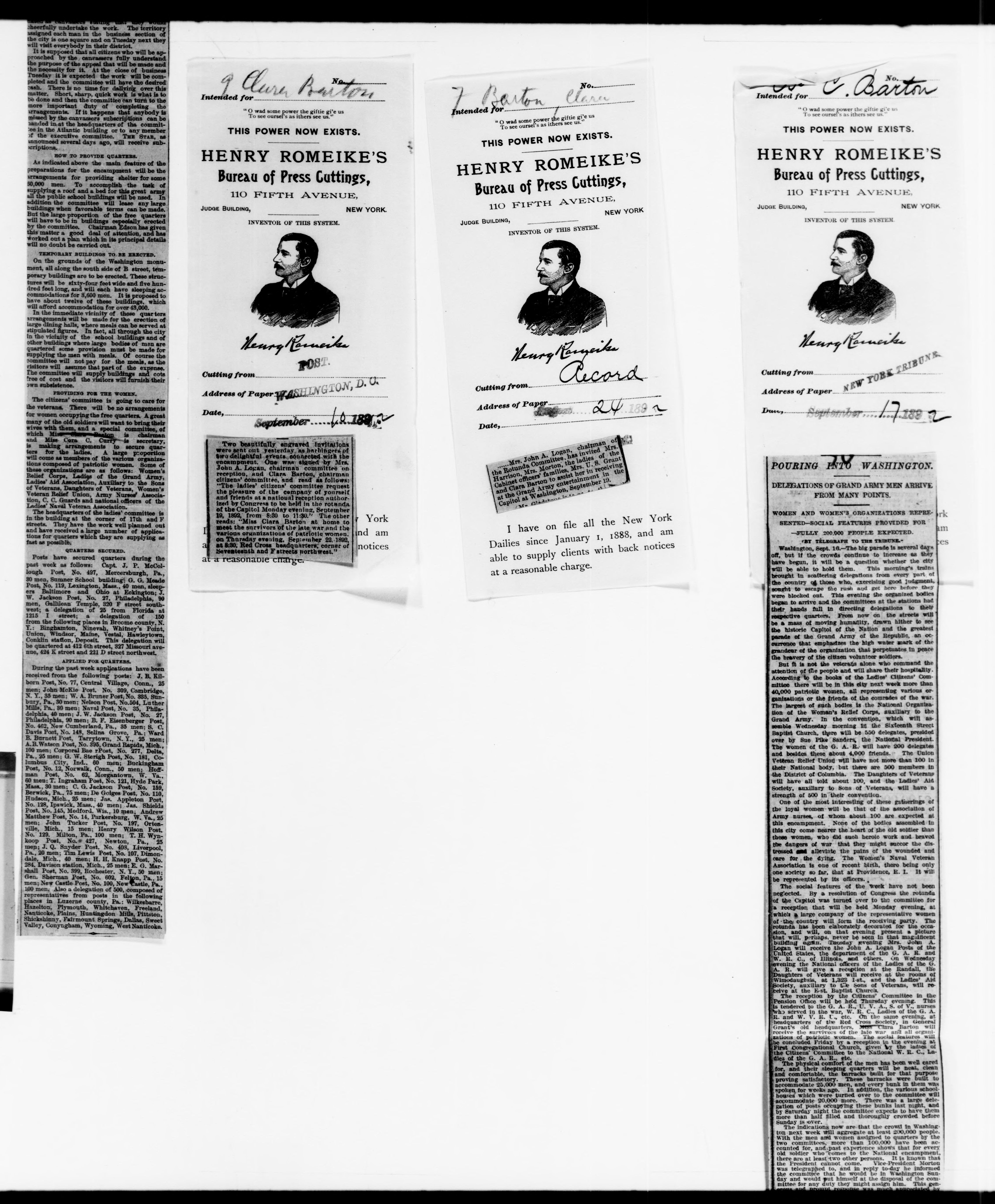 Scanned image of the current content page