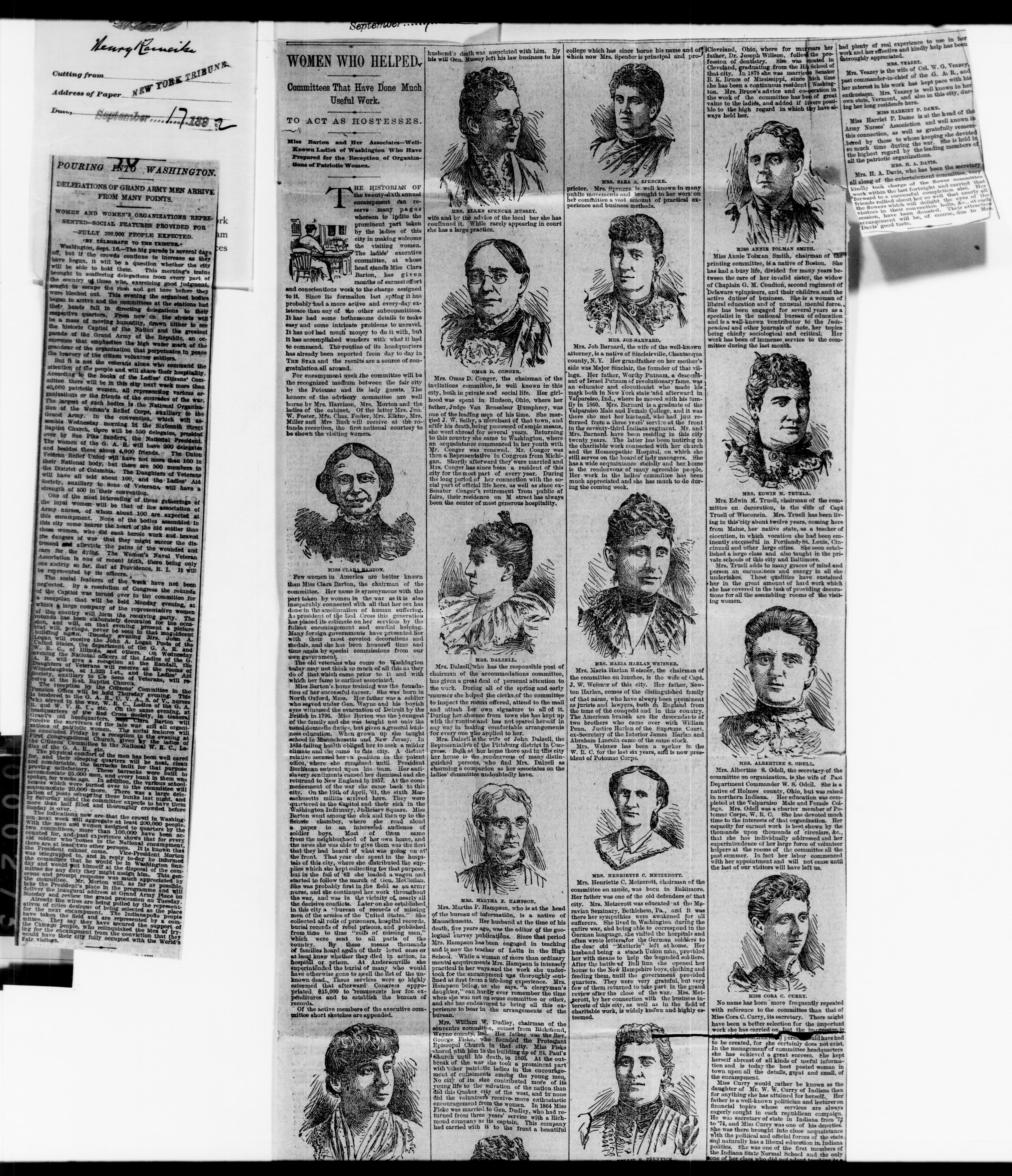 Scanned image of the current content page