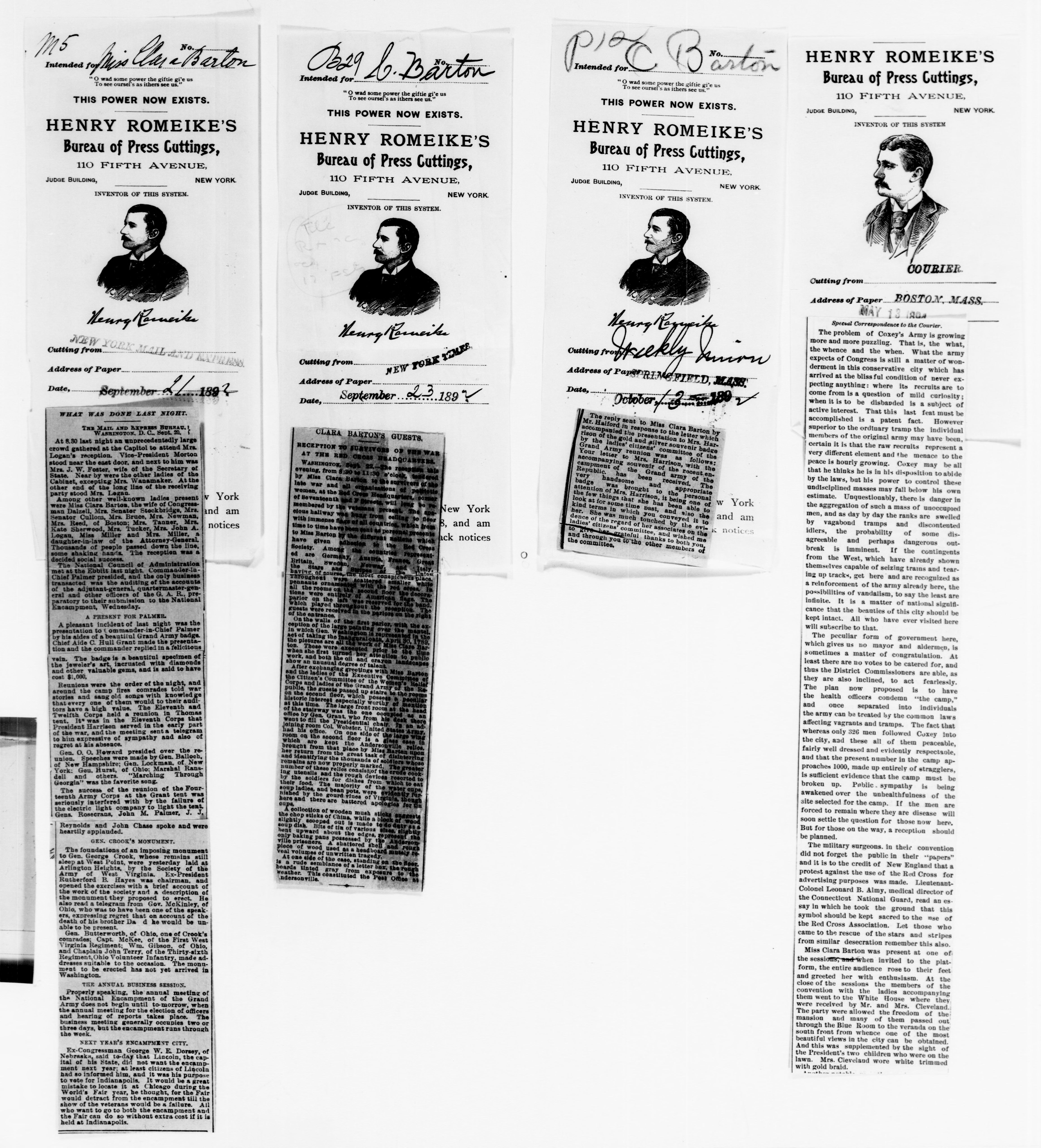 Scanned image of the current content page