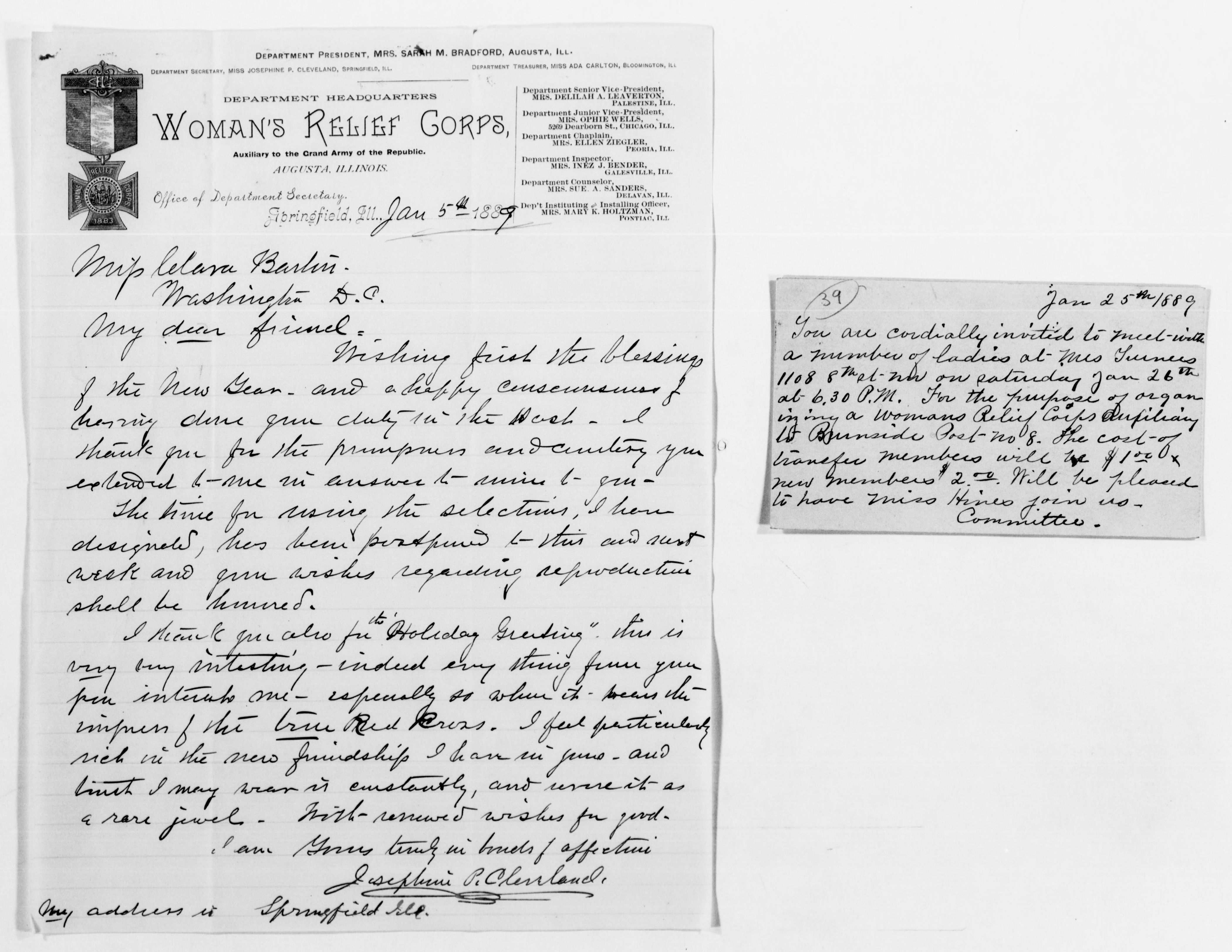 Scanned image of the current content page