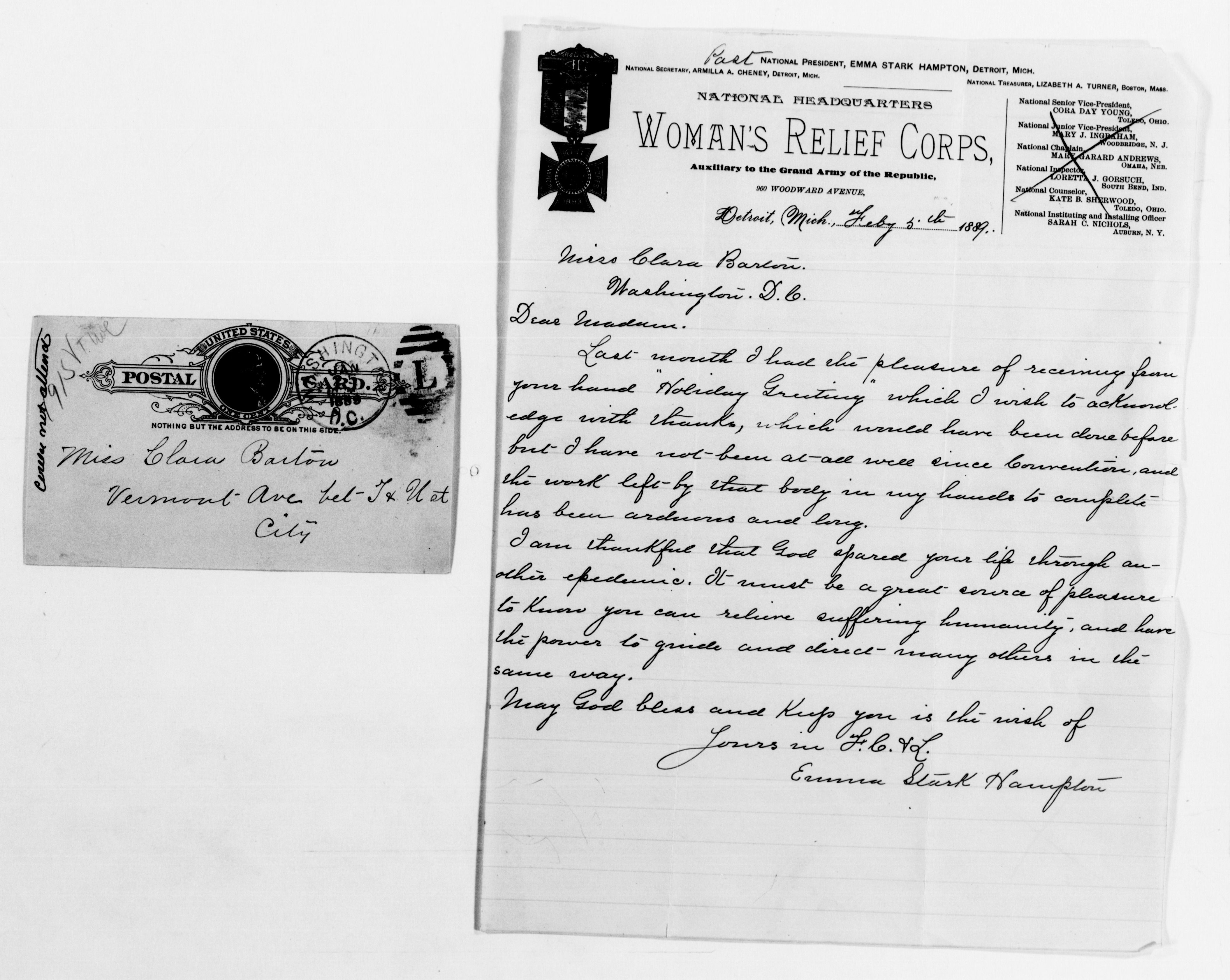 Scanned image of the current content page