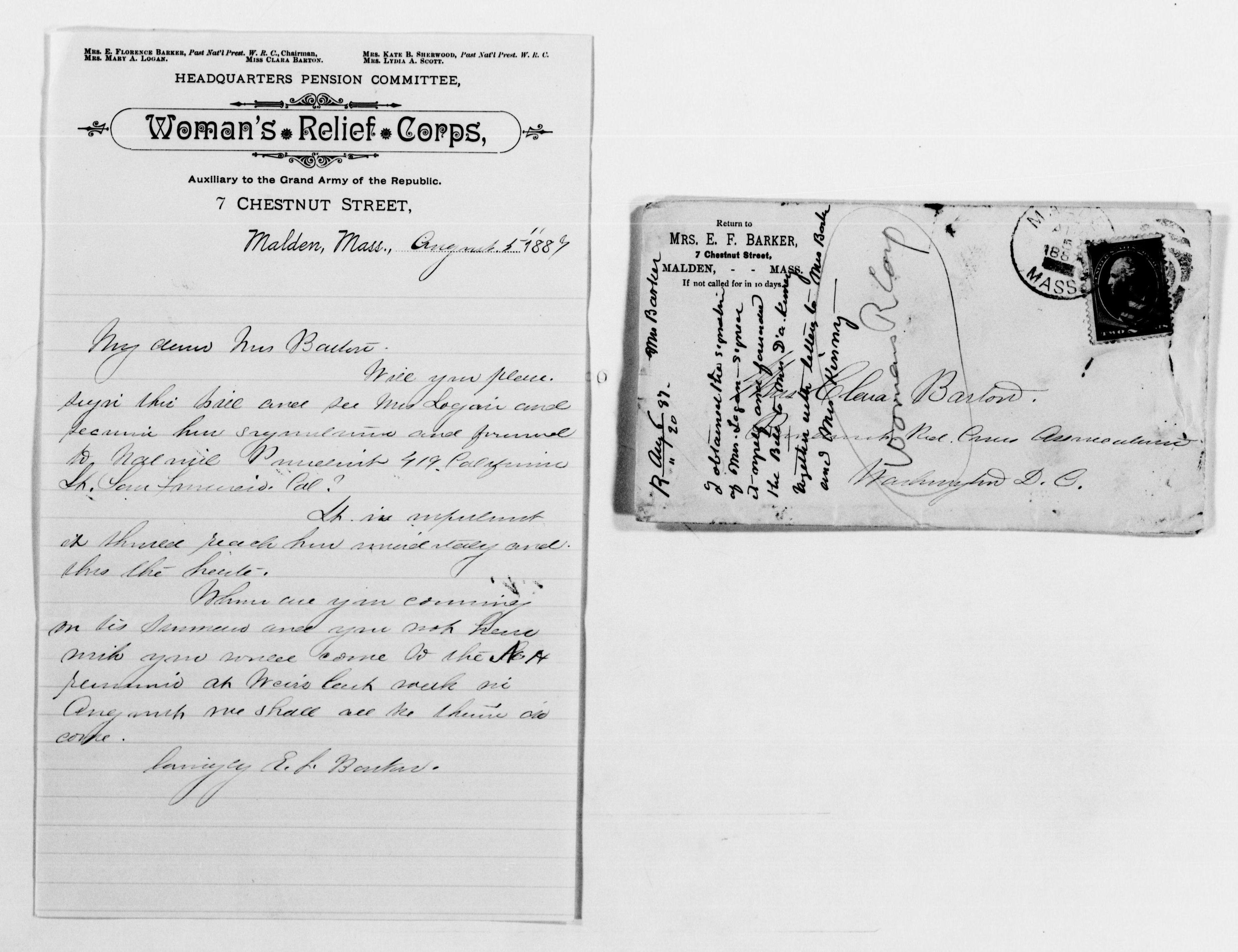 Scanned image of the current content page