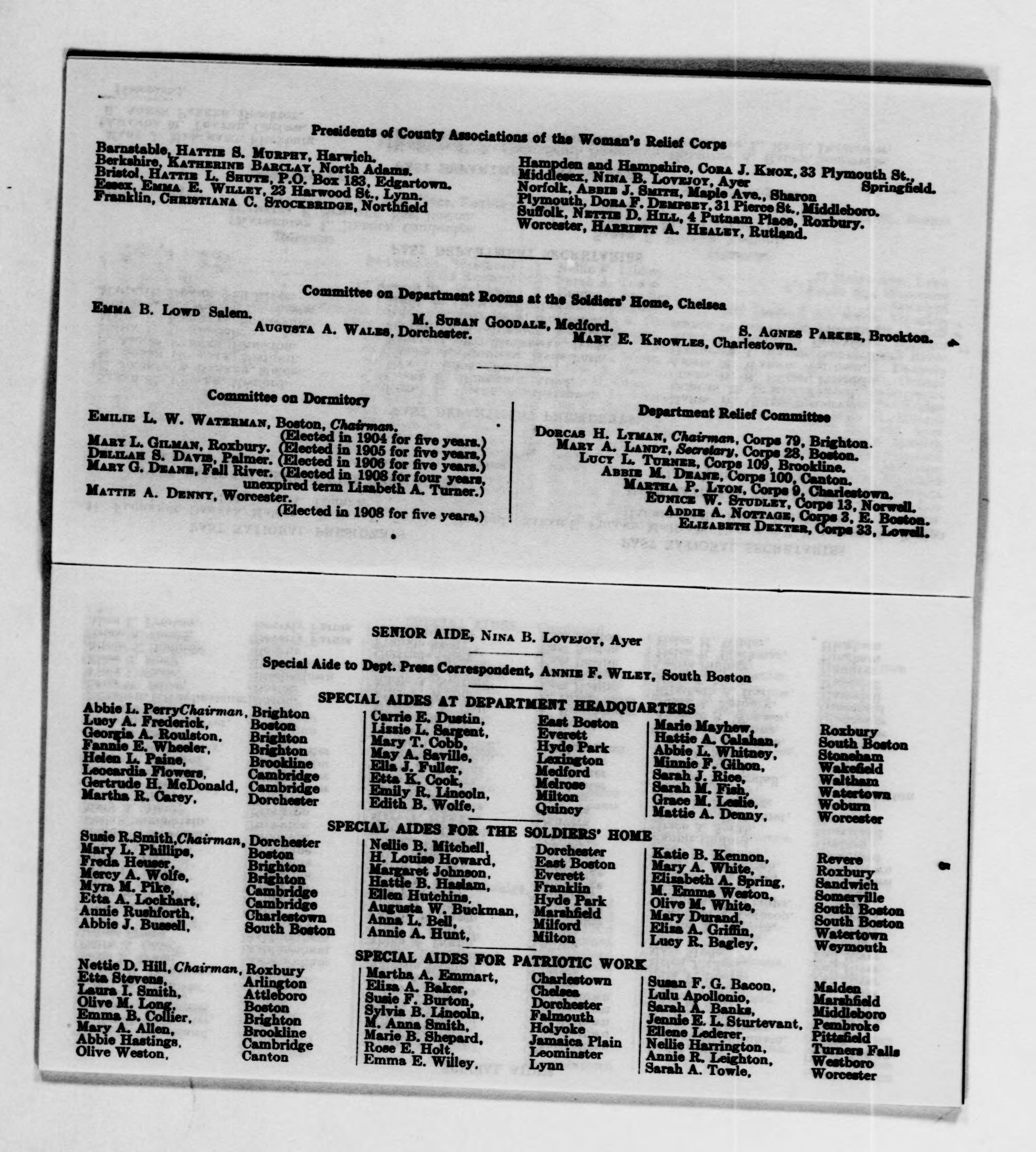 Scanned image of the current content page