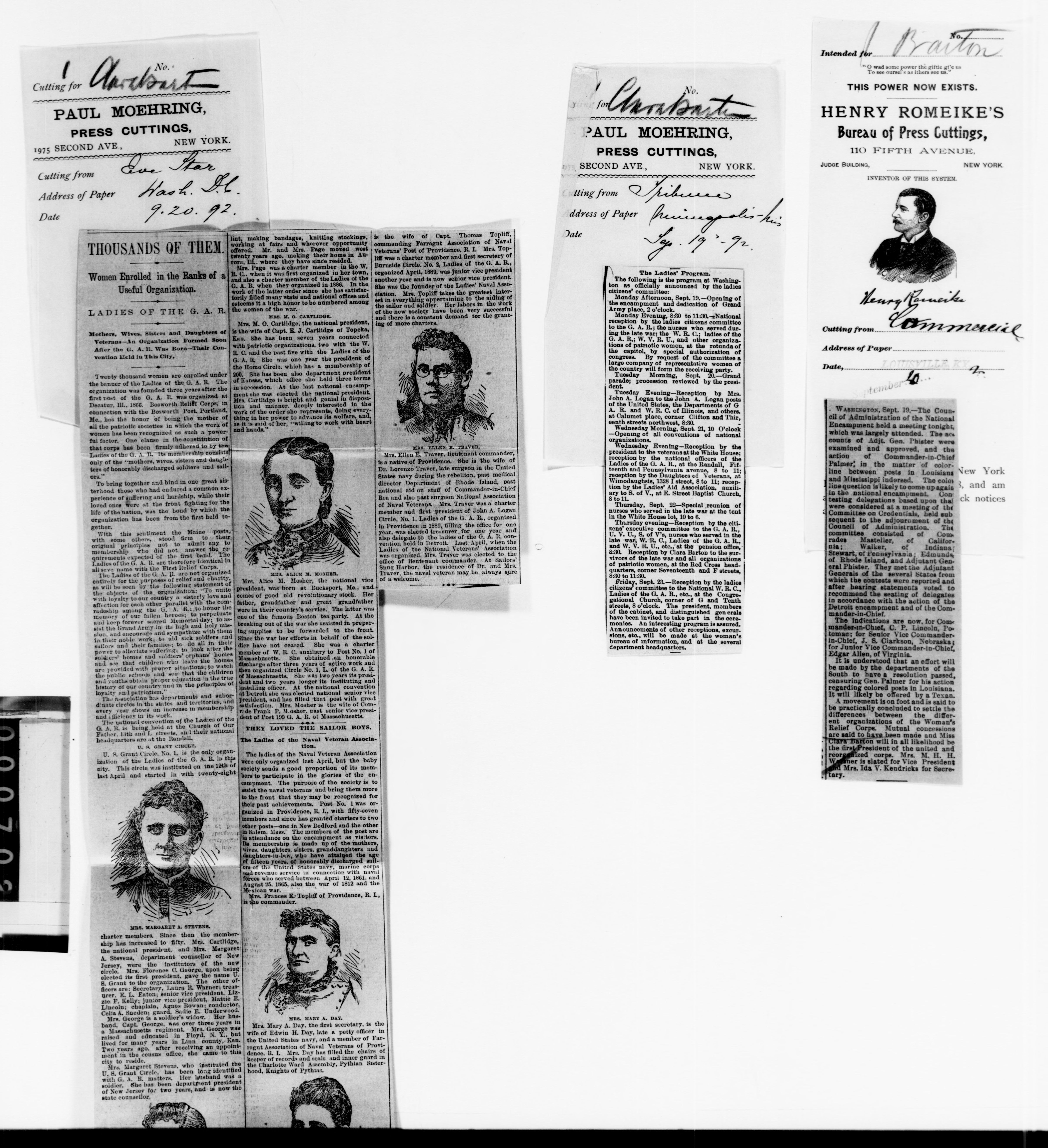 Scanned image of the current content page