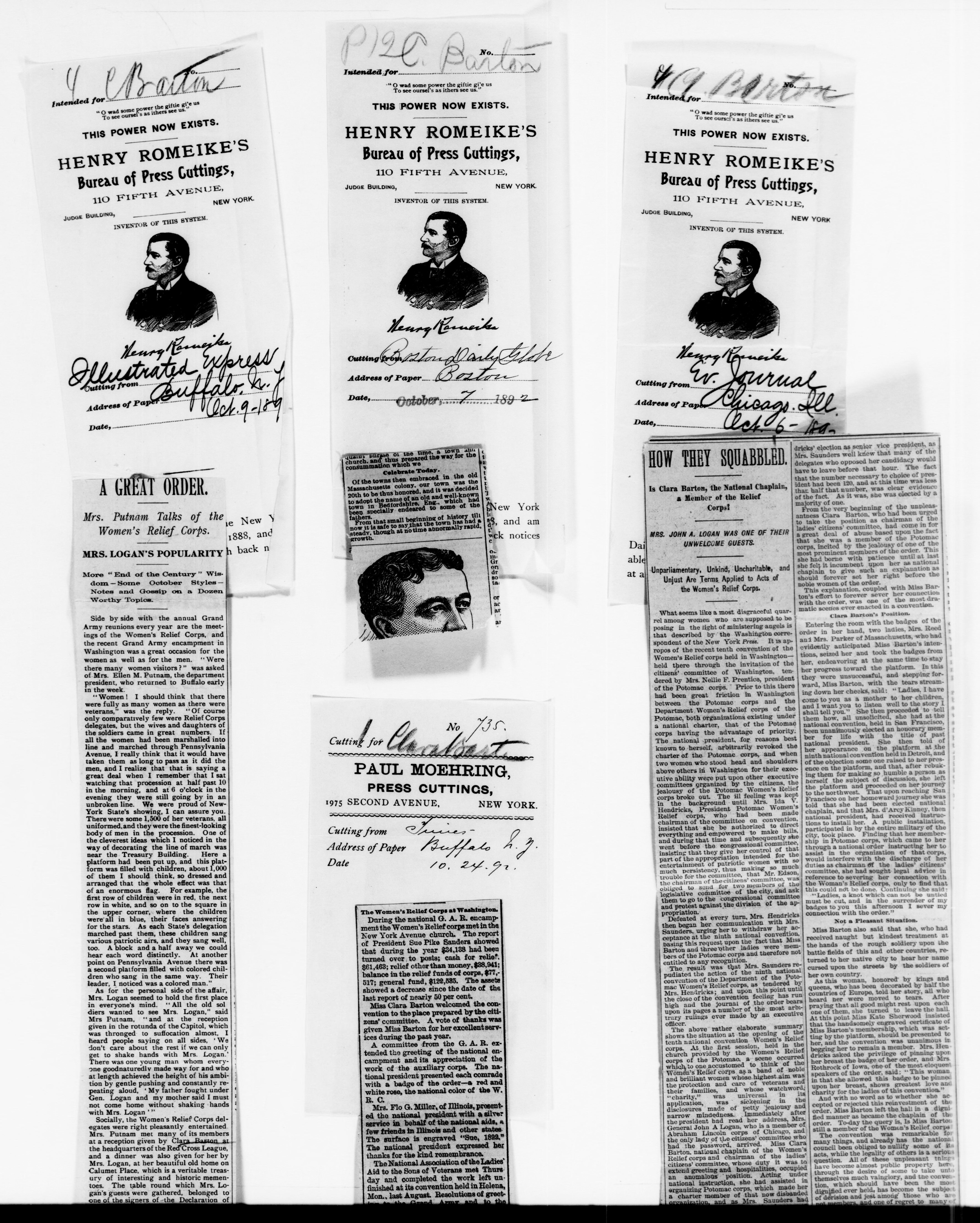 Scanned image of the current content page