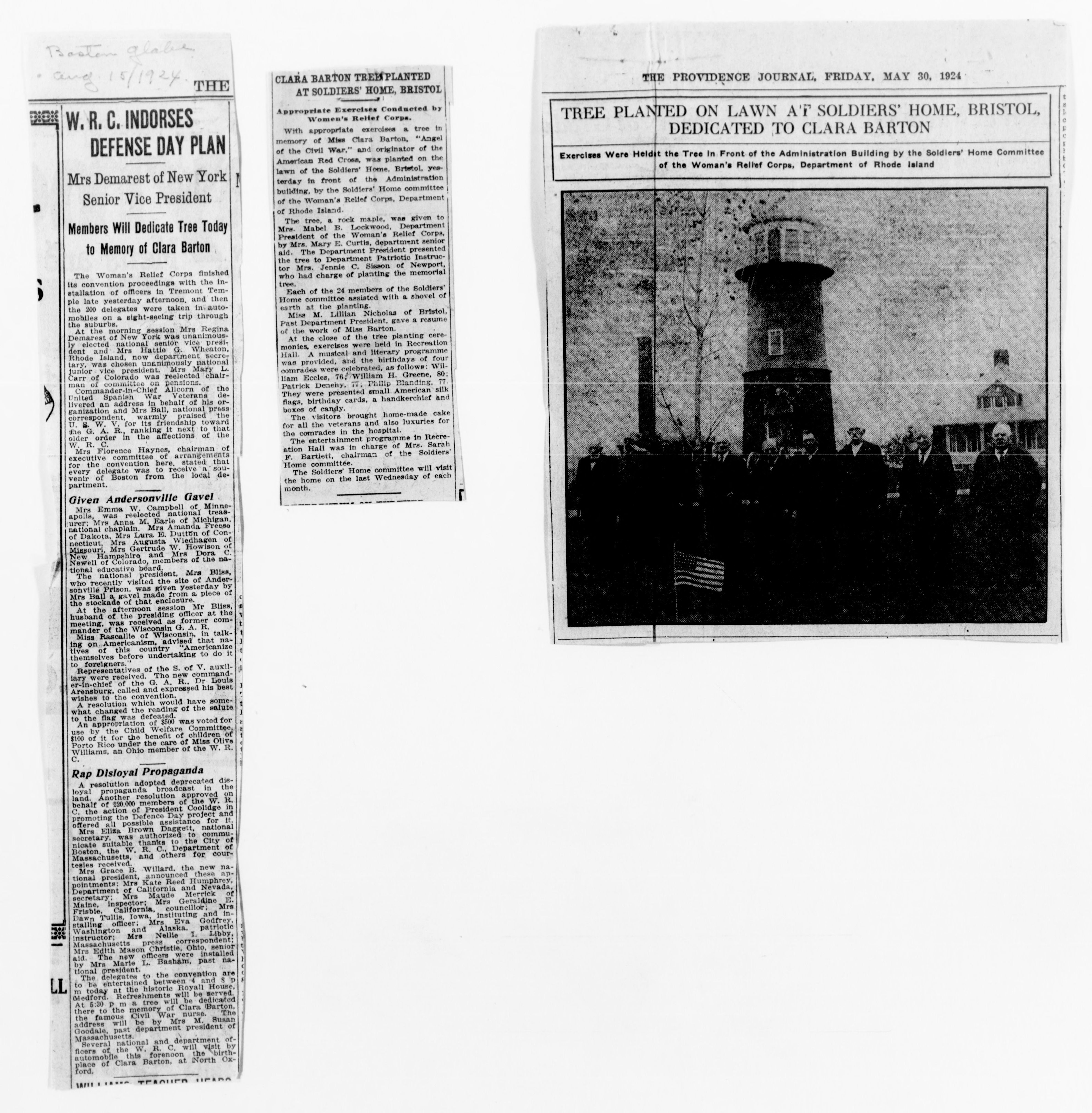 Scanned image of the current content page