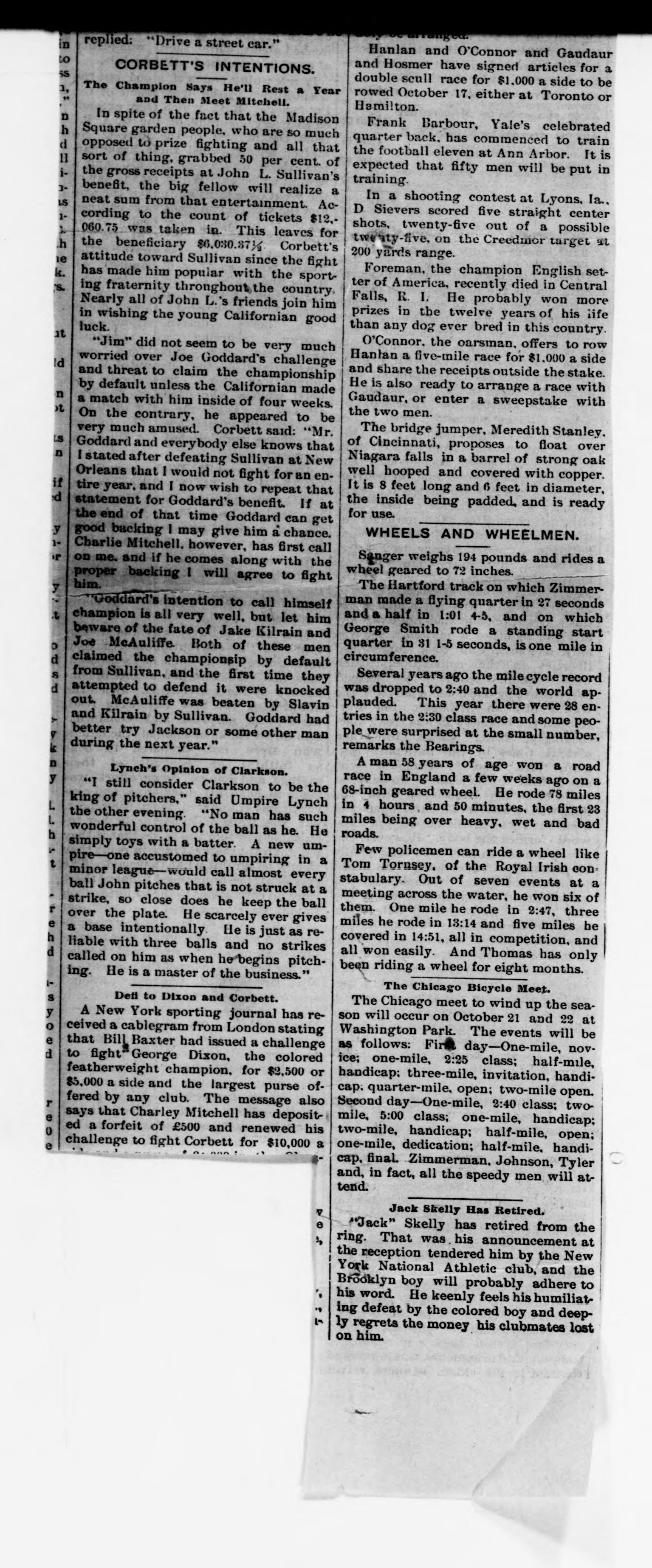 Scanned image of the current content page