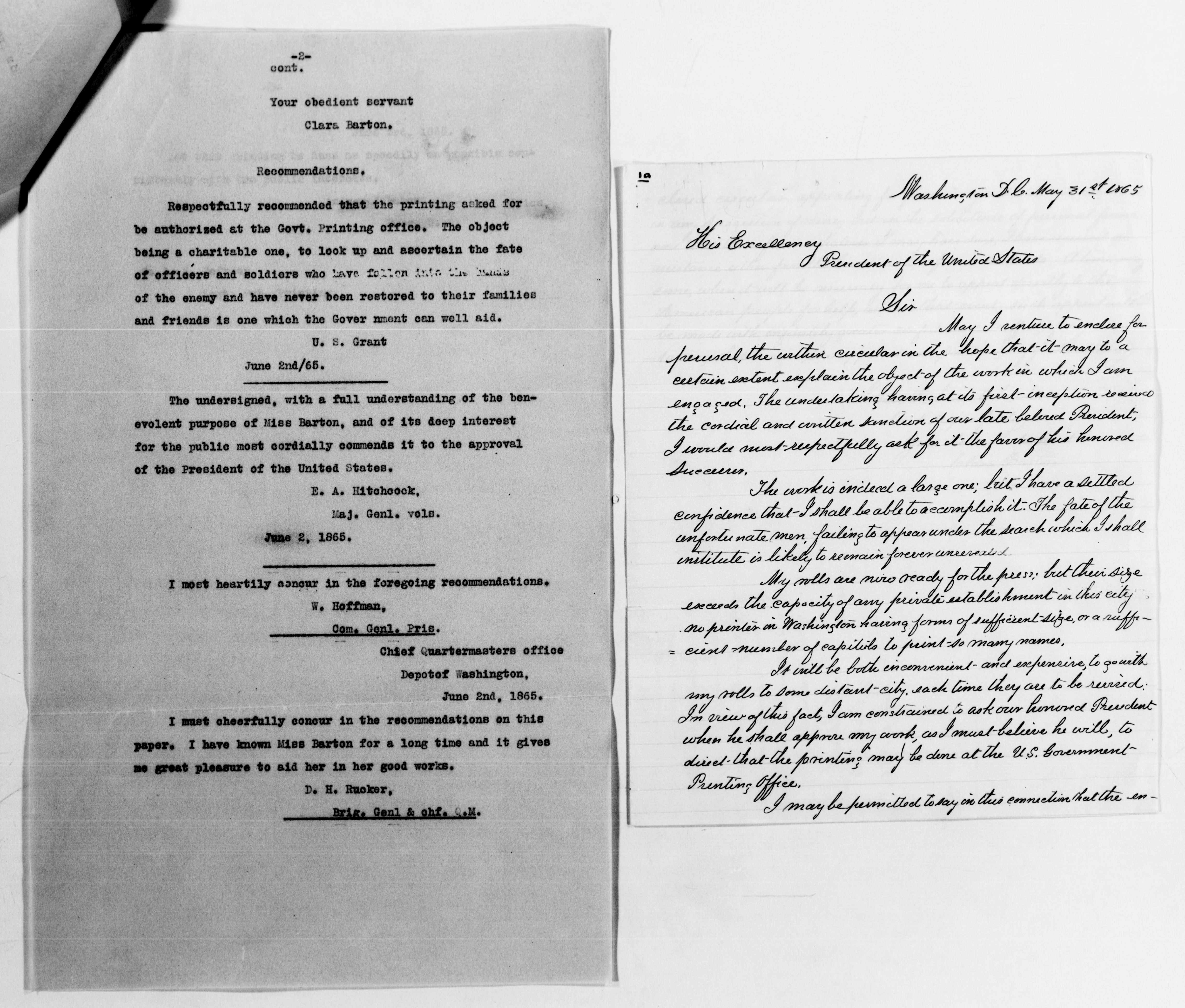 Scanned image of the current content page