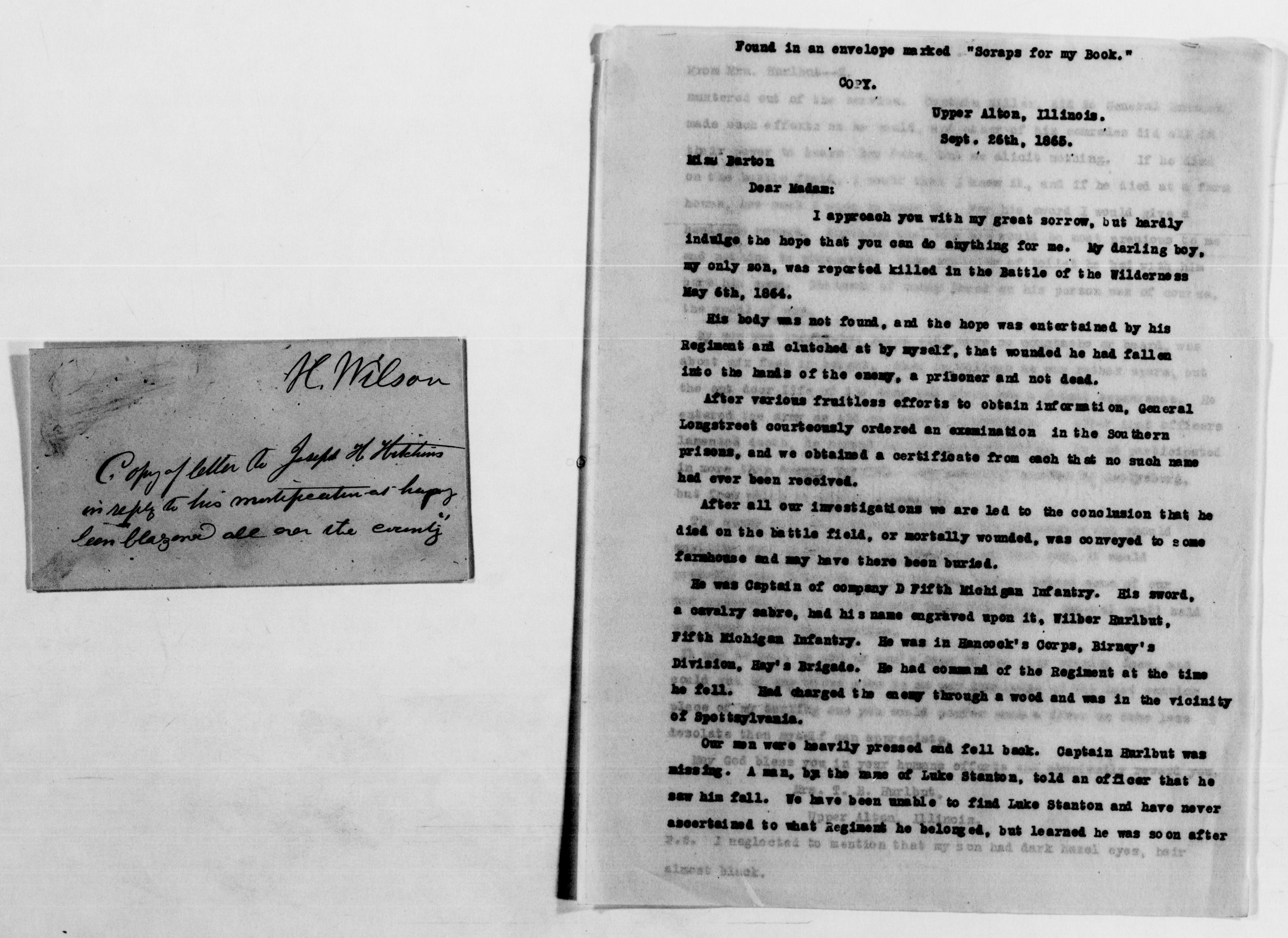 Scanned image of the current content page