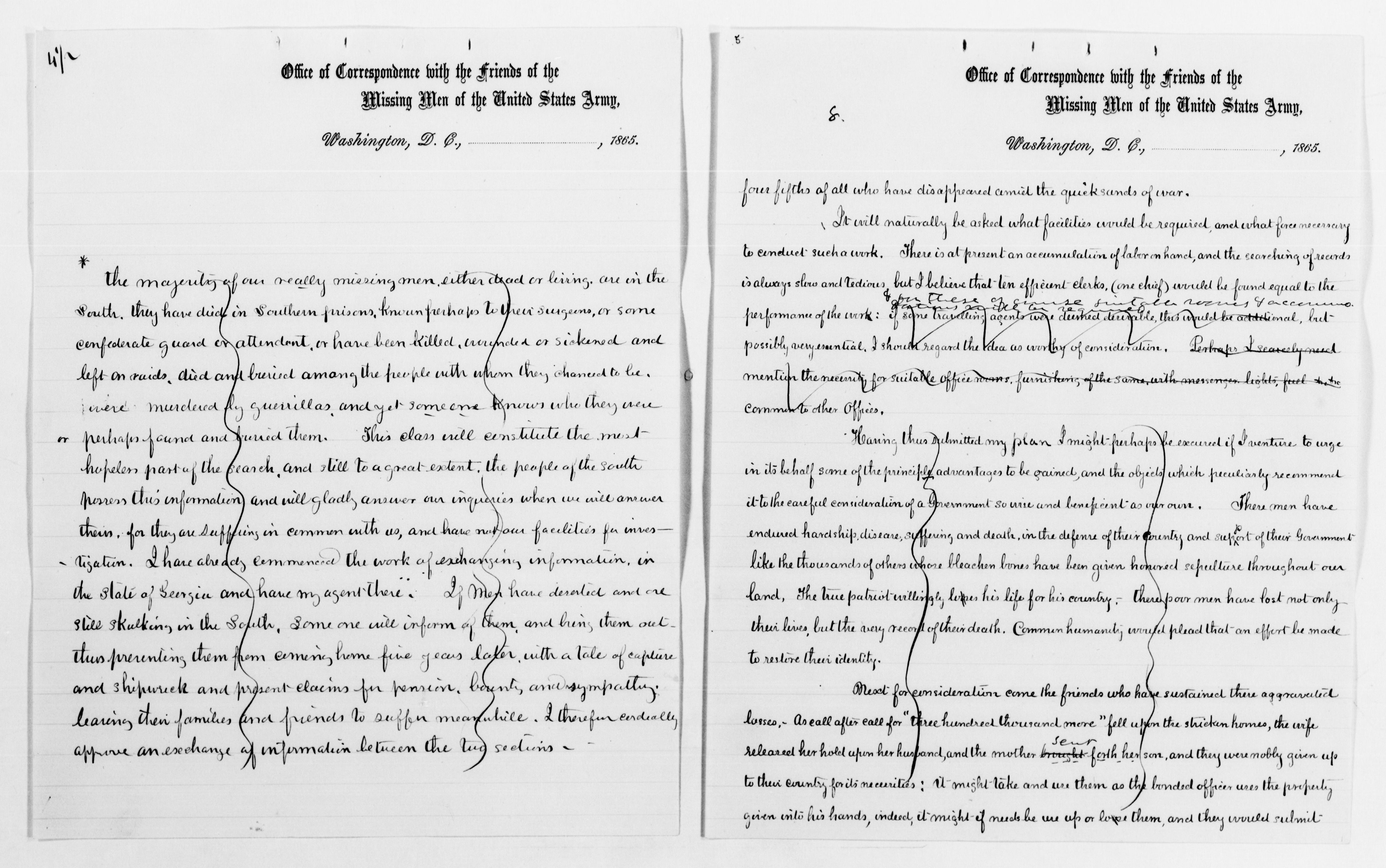 Scanned image of the current content page