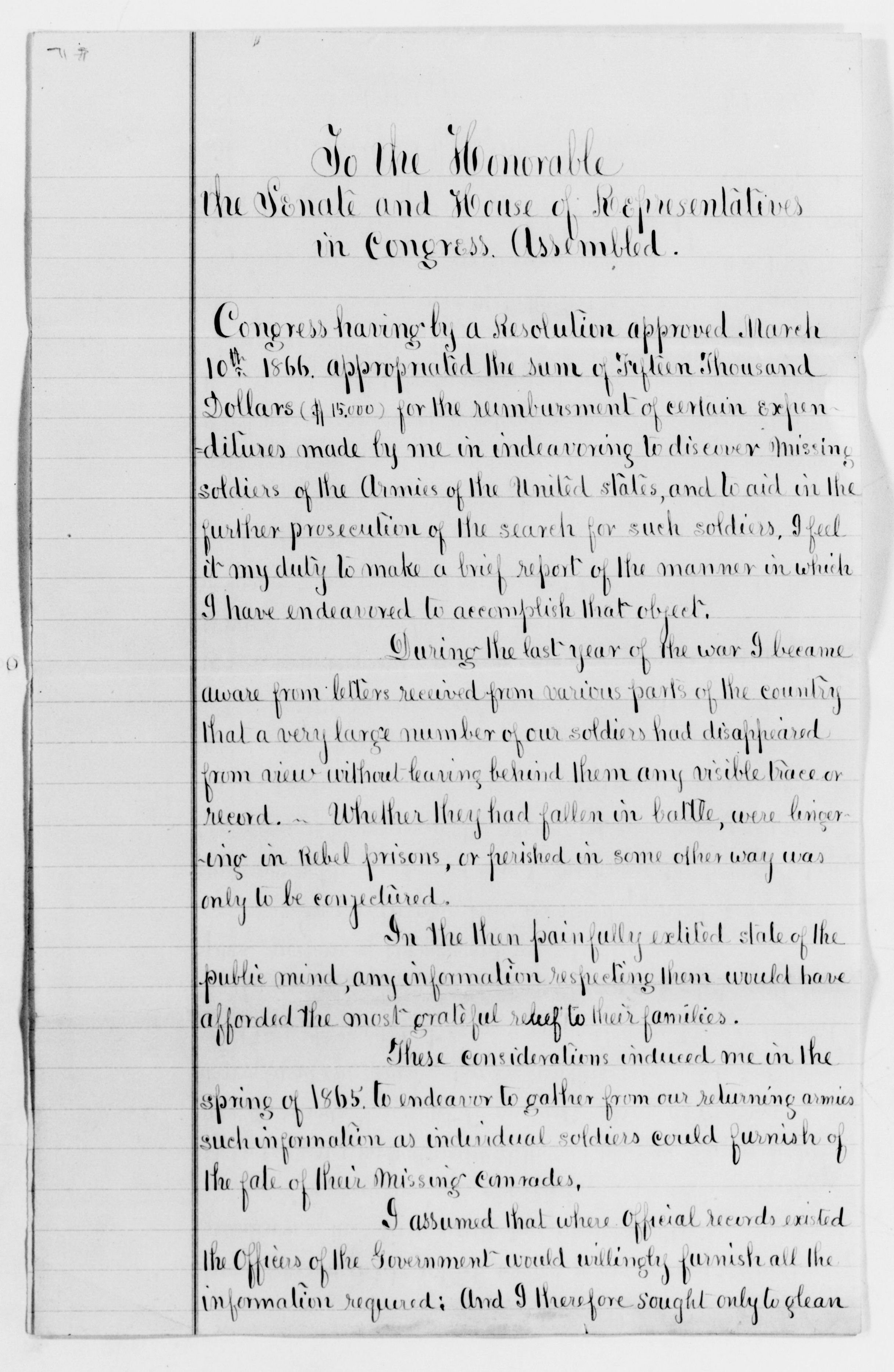 Scanned image of the current content page